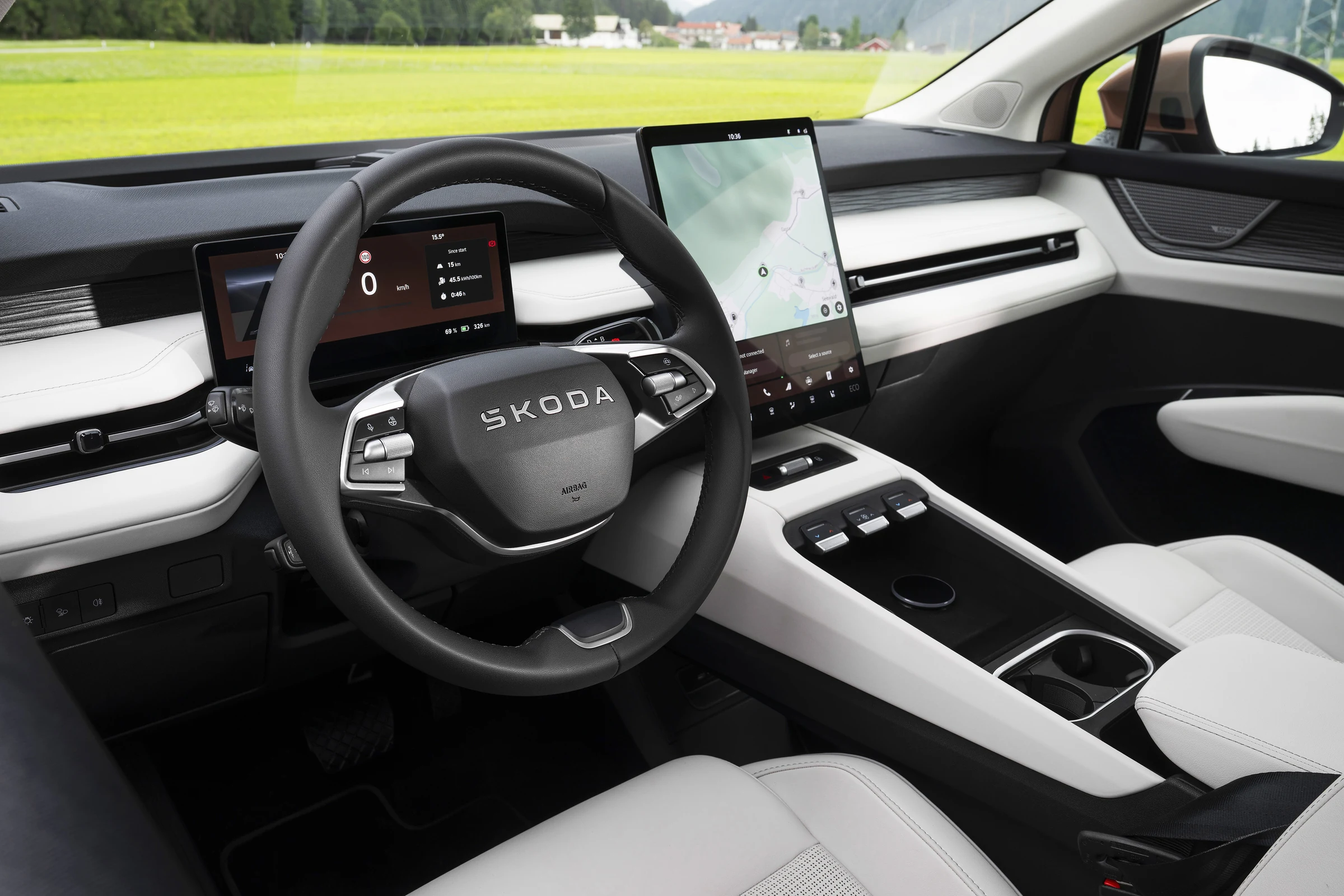 Skoda Peaq interior official photo 2