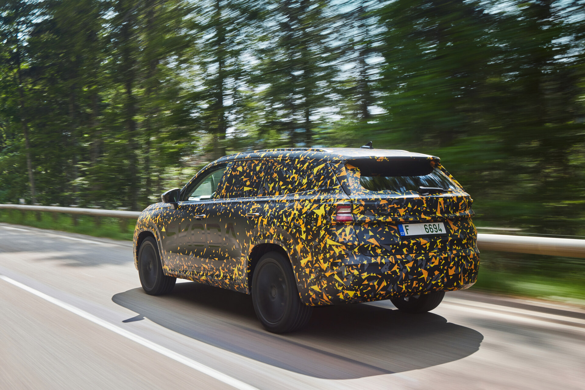 Škoda Kodiaq Powertrain & Charging official photo