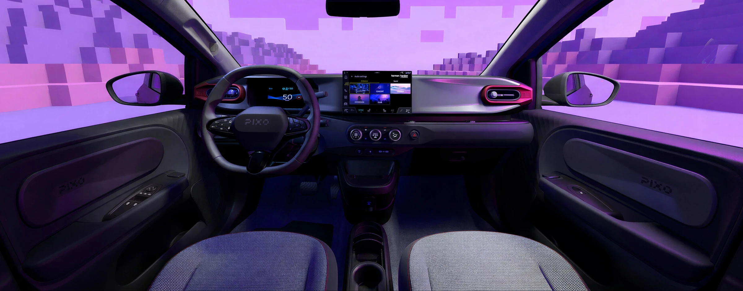 Nissan Pixo interior official photo 39