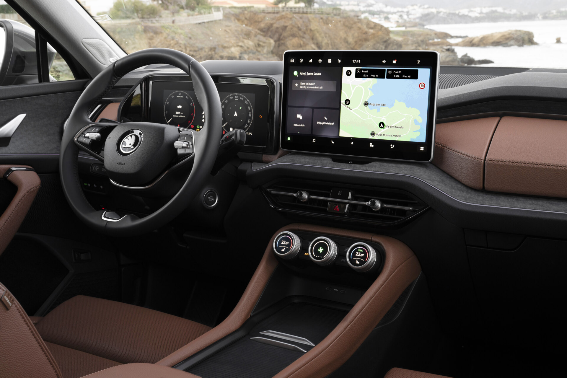 Škoda Kodiaq interior official photo