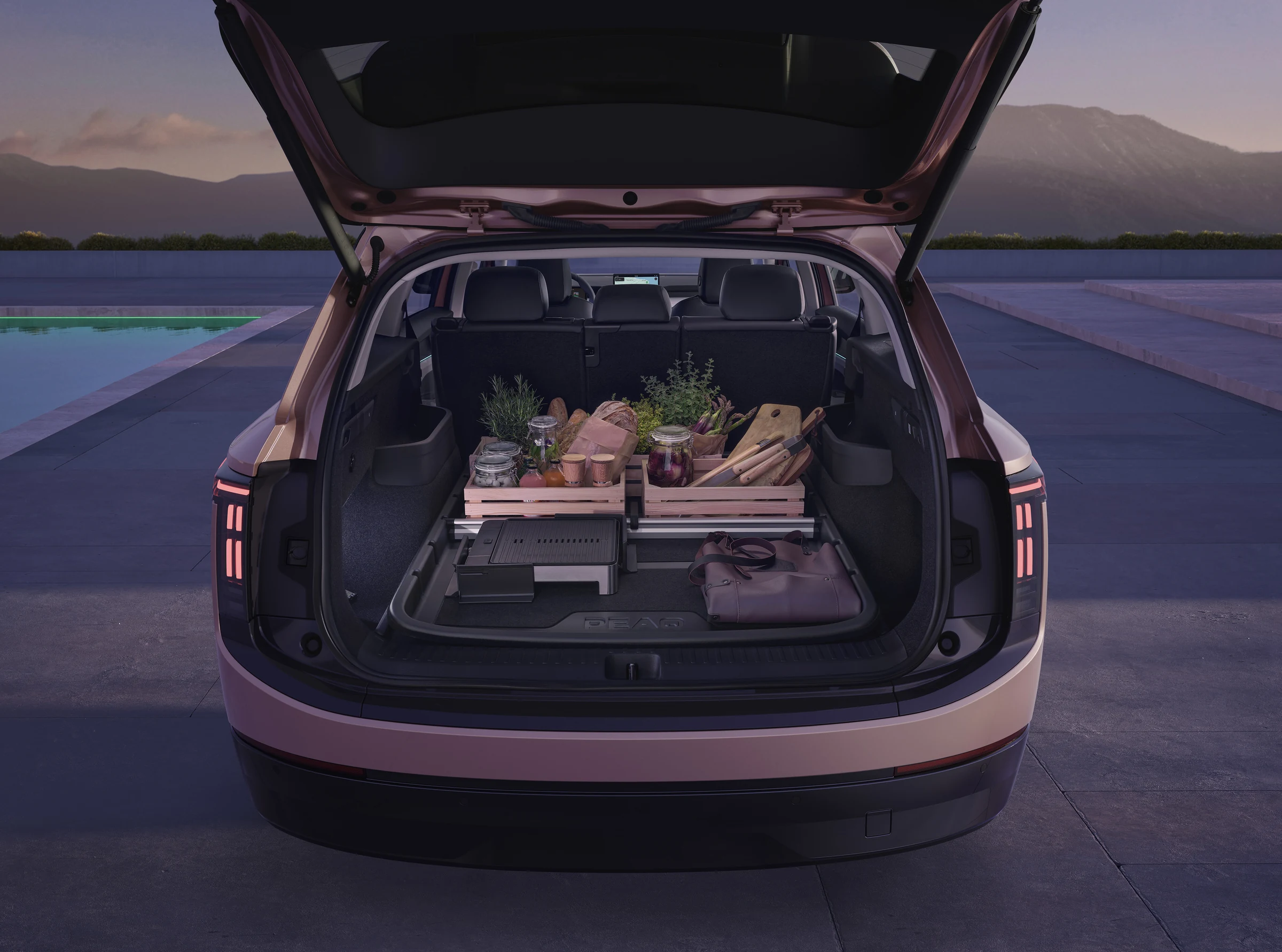 Skoda Peaq interior official photo 46