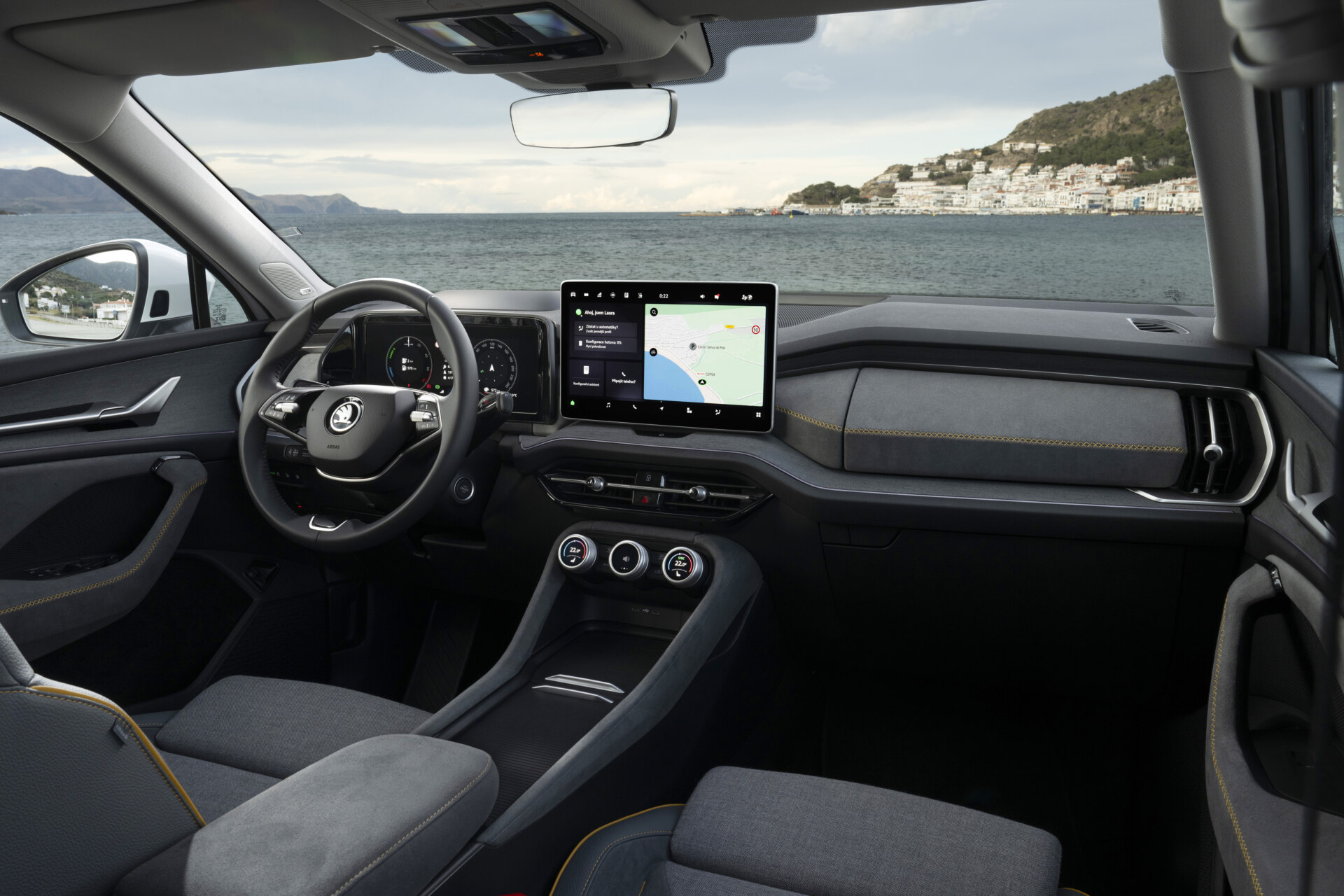 Škoda Kodiaq interior official photo