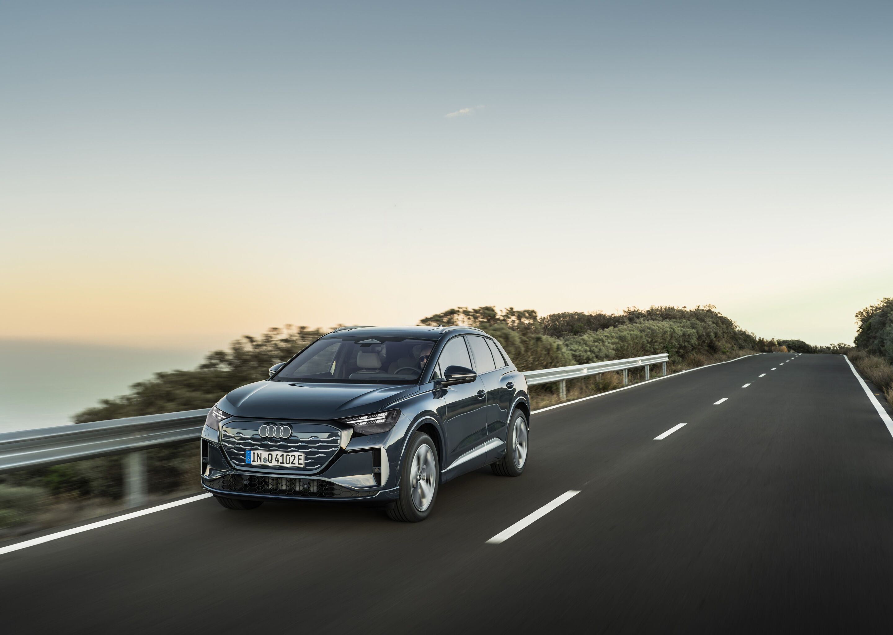Audi Q4 e-tron Exterior official photo