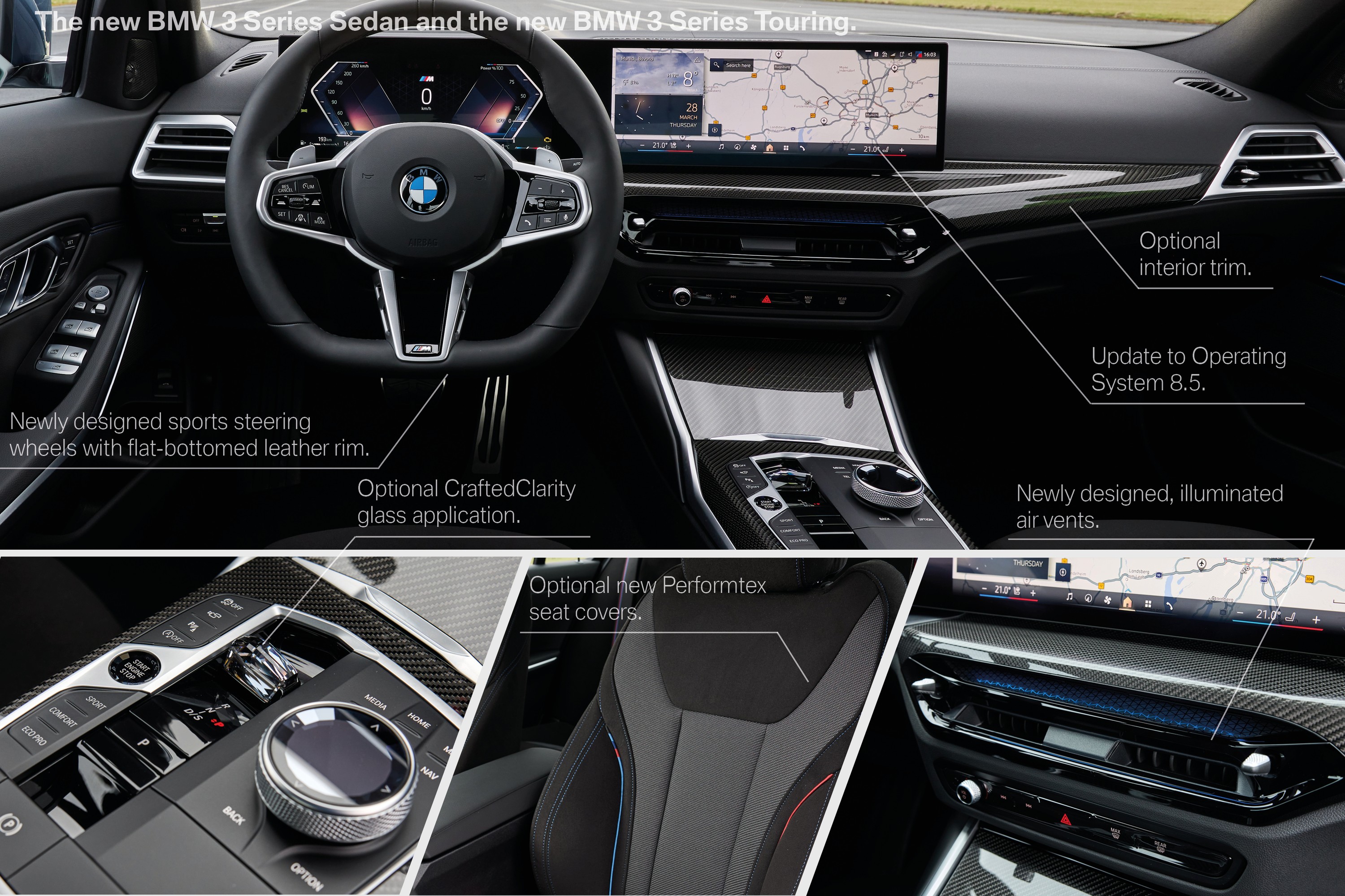 BMW 330i interior P90550151