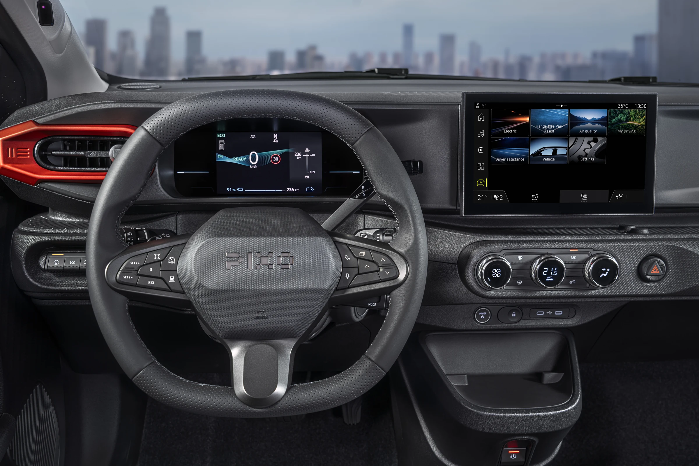 Nissan Pixo interior official photo 1