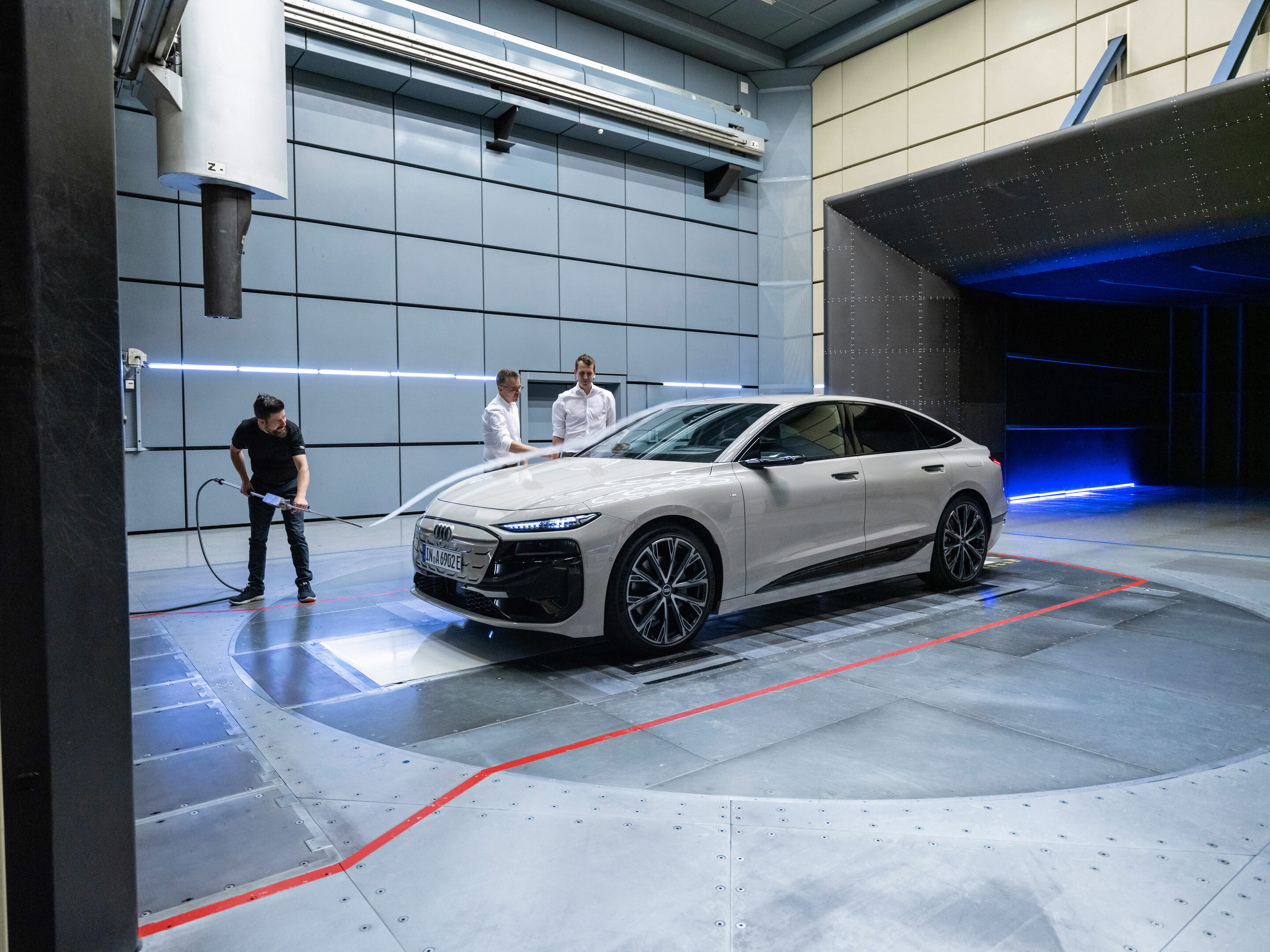 Audi A6 e-tron Lighting & Details official photo