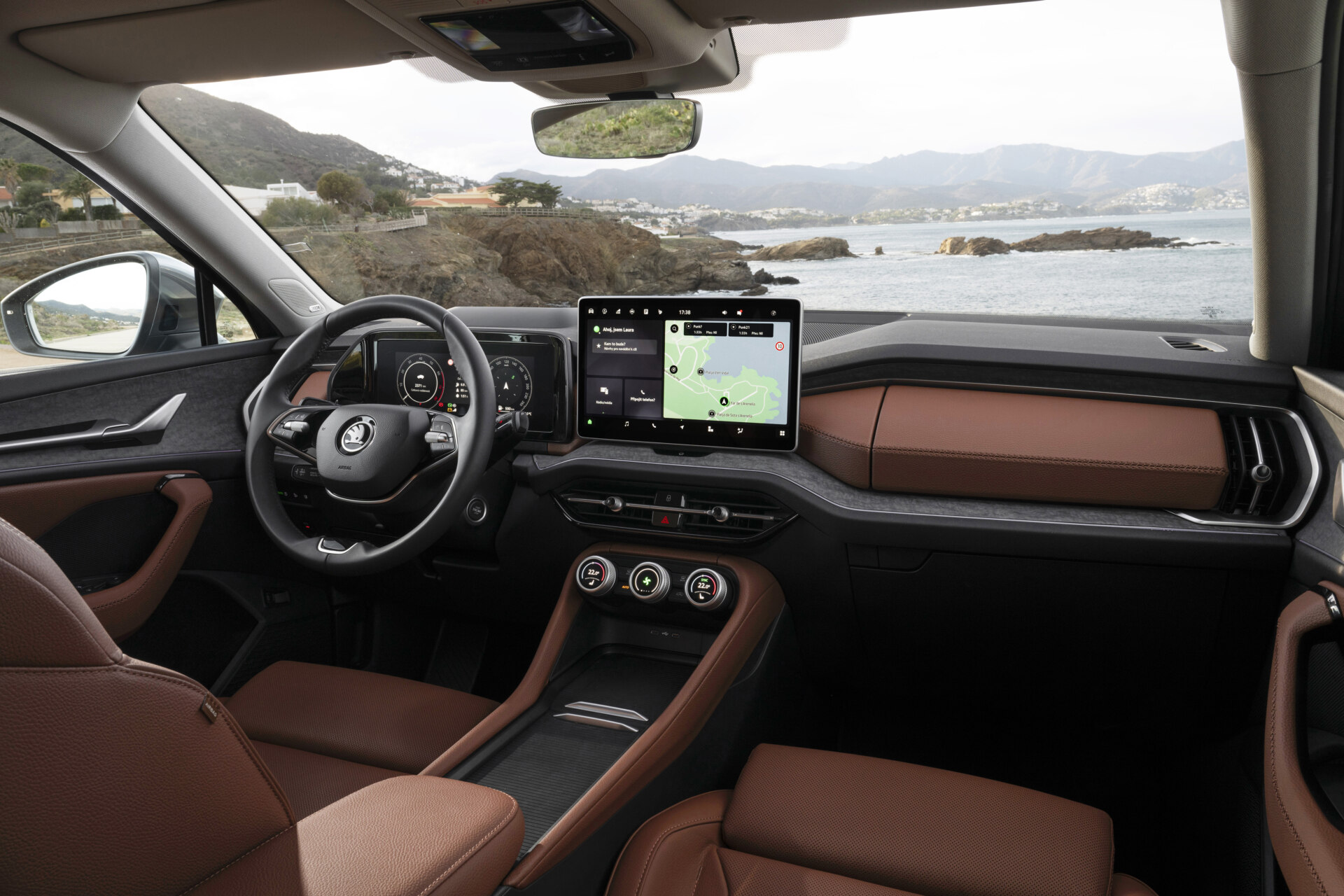 Škoda Kodiaq interior official photo