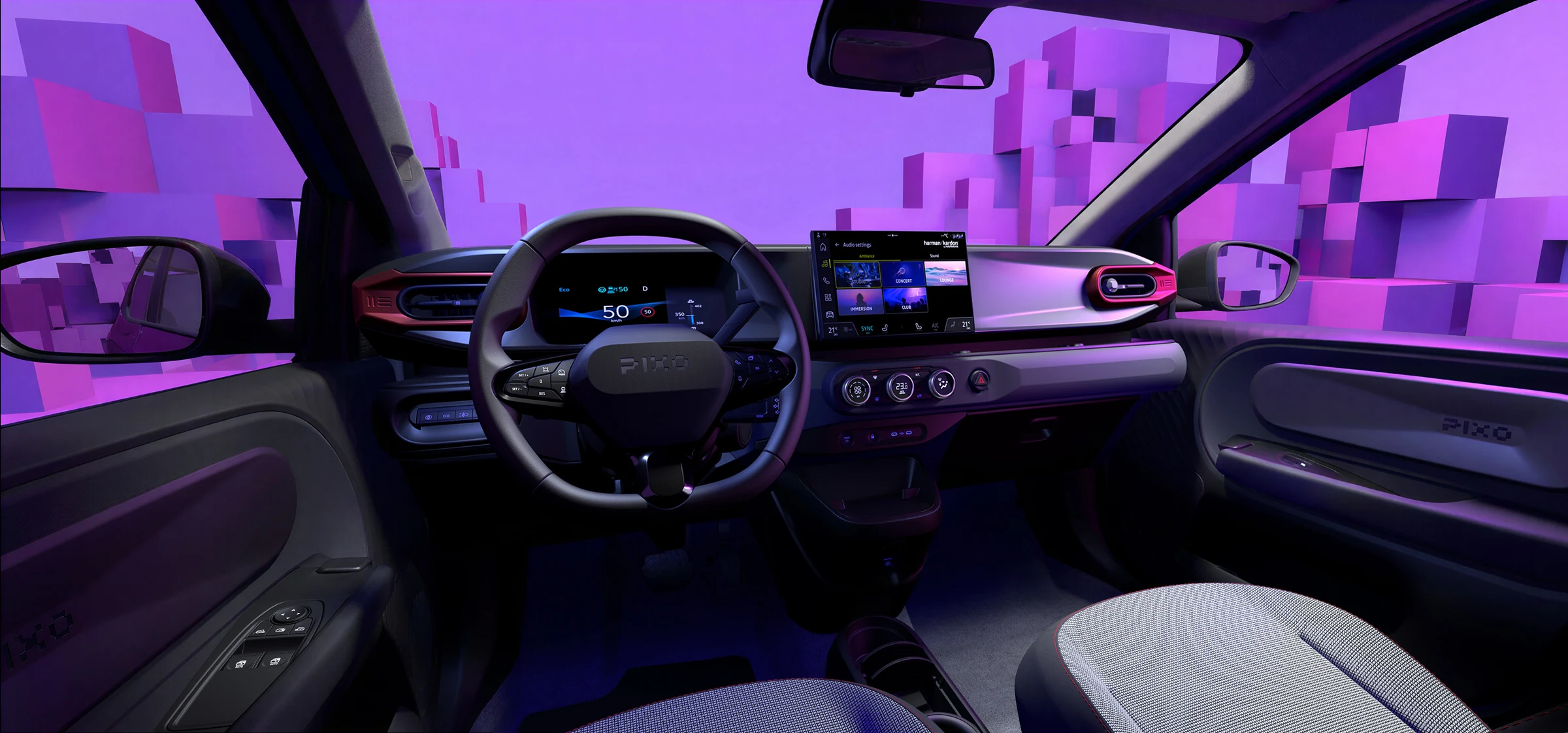 Nissan Pixo interior official photo 43