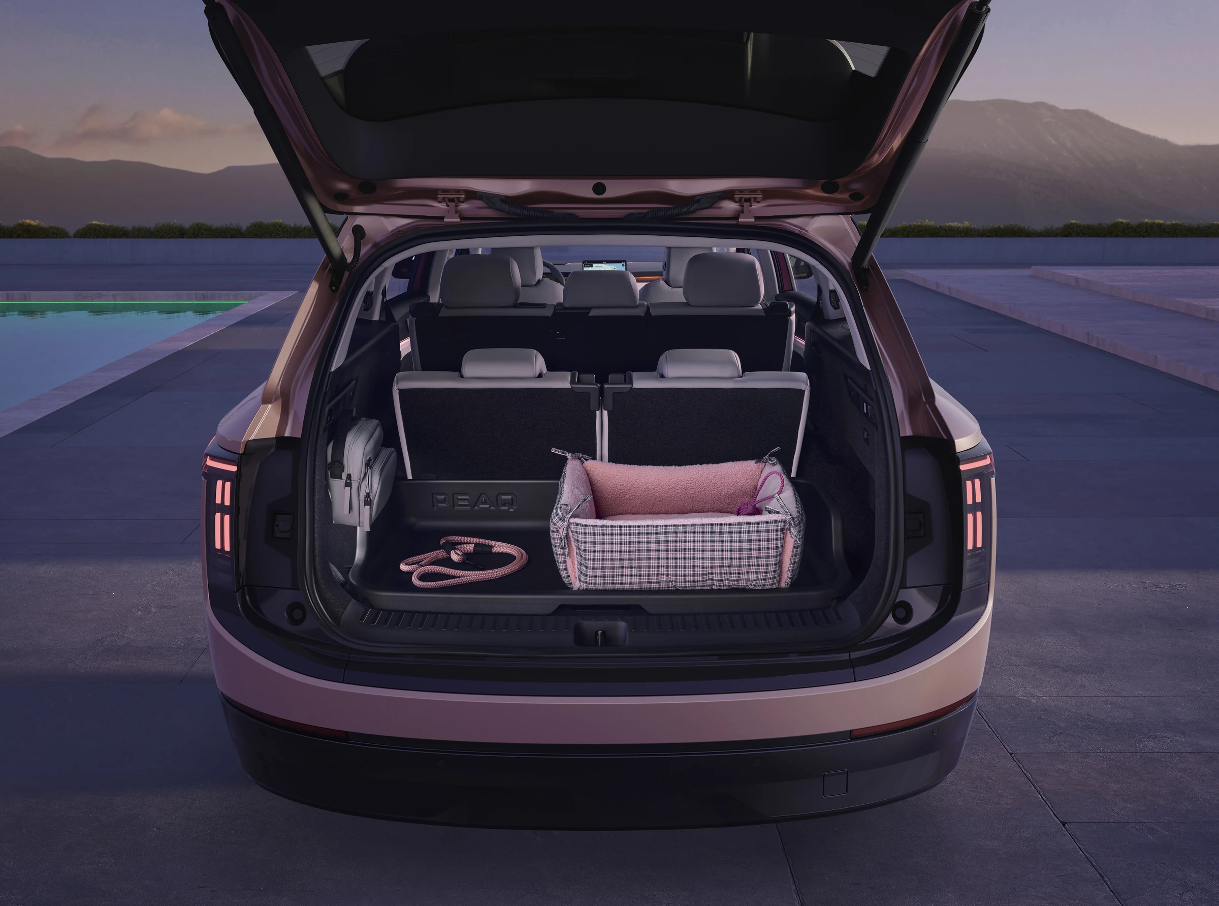 Skoda Peaq interior official photo 47