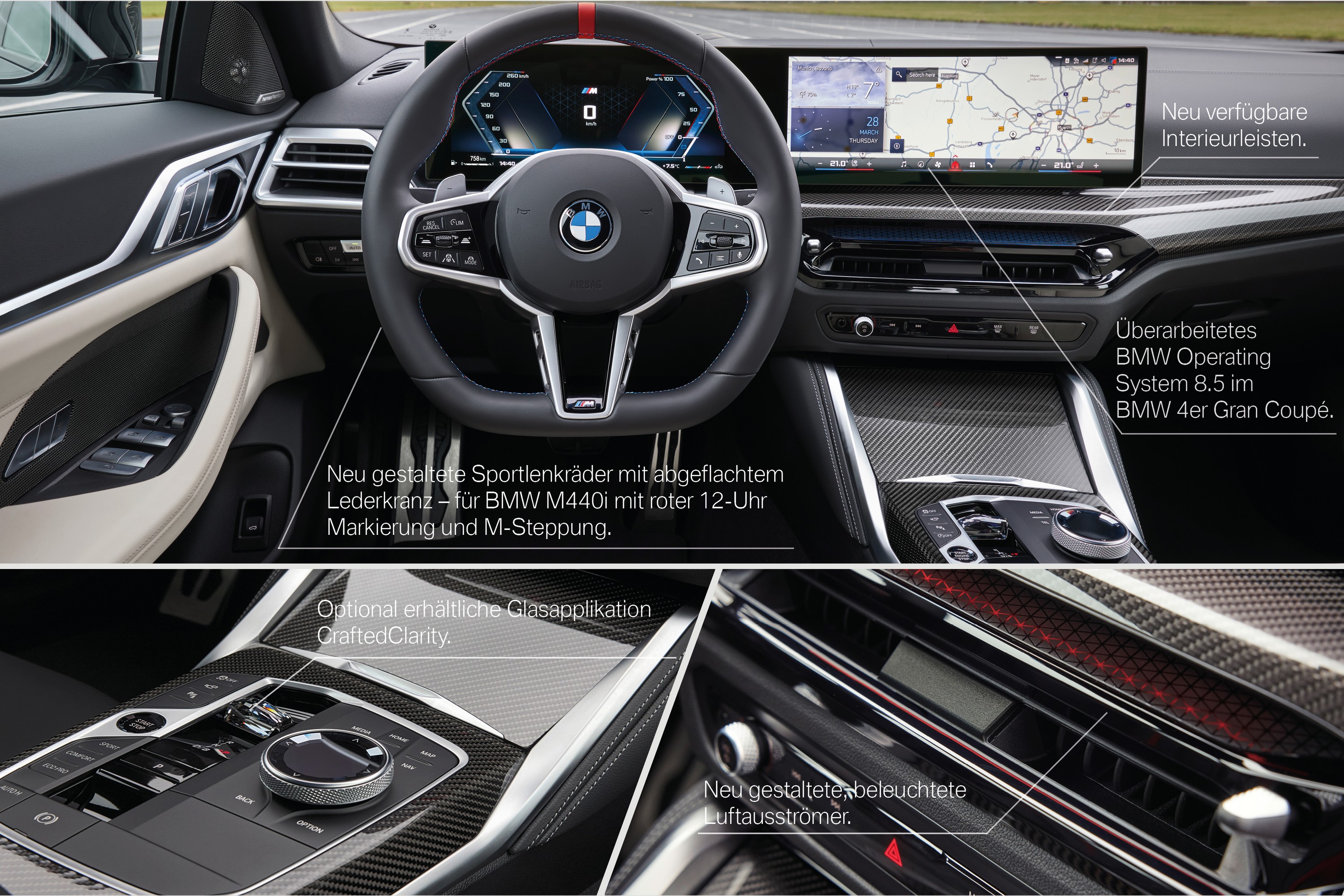 BMW M440i interior P90546708