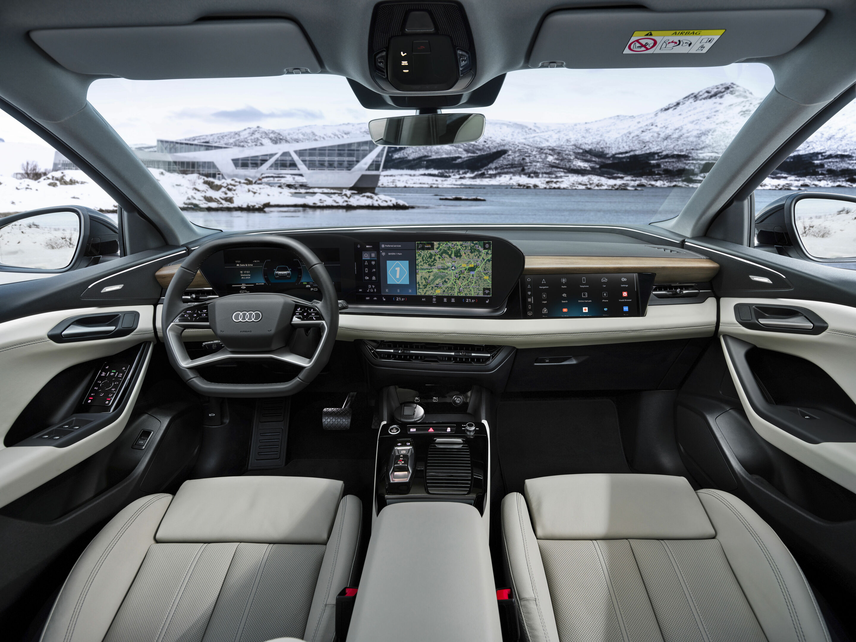 Audi Q6 e-tron Powertrain & Charging official photo