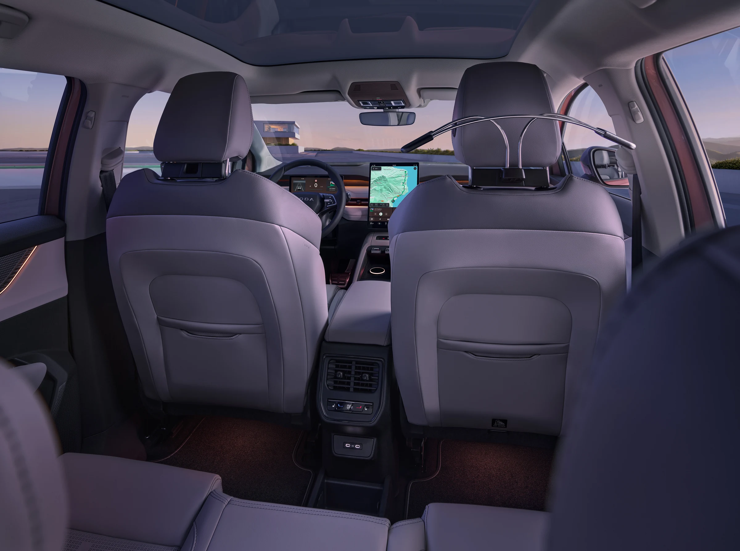 Skoda Peaq interior official photo 35