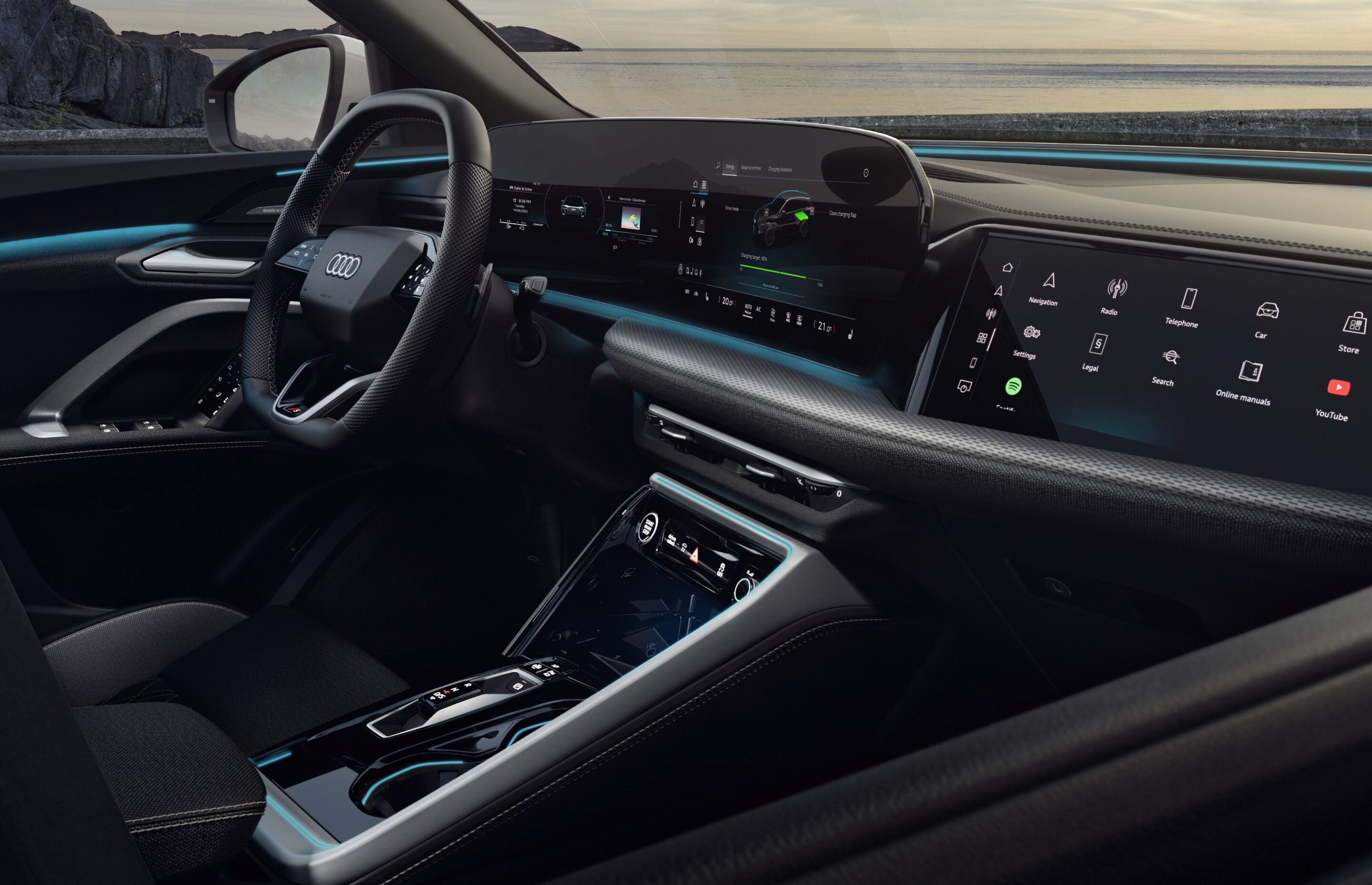 Audi Q5 SUV e-hybrid additional exterior official photo