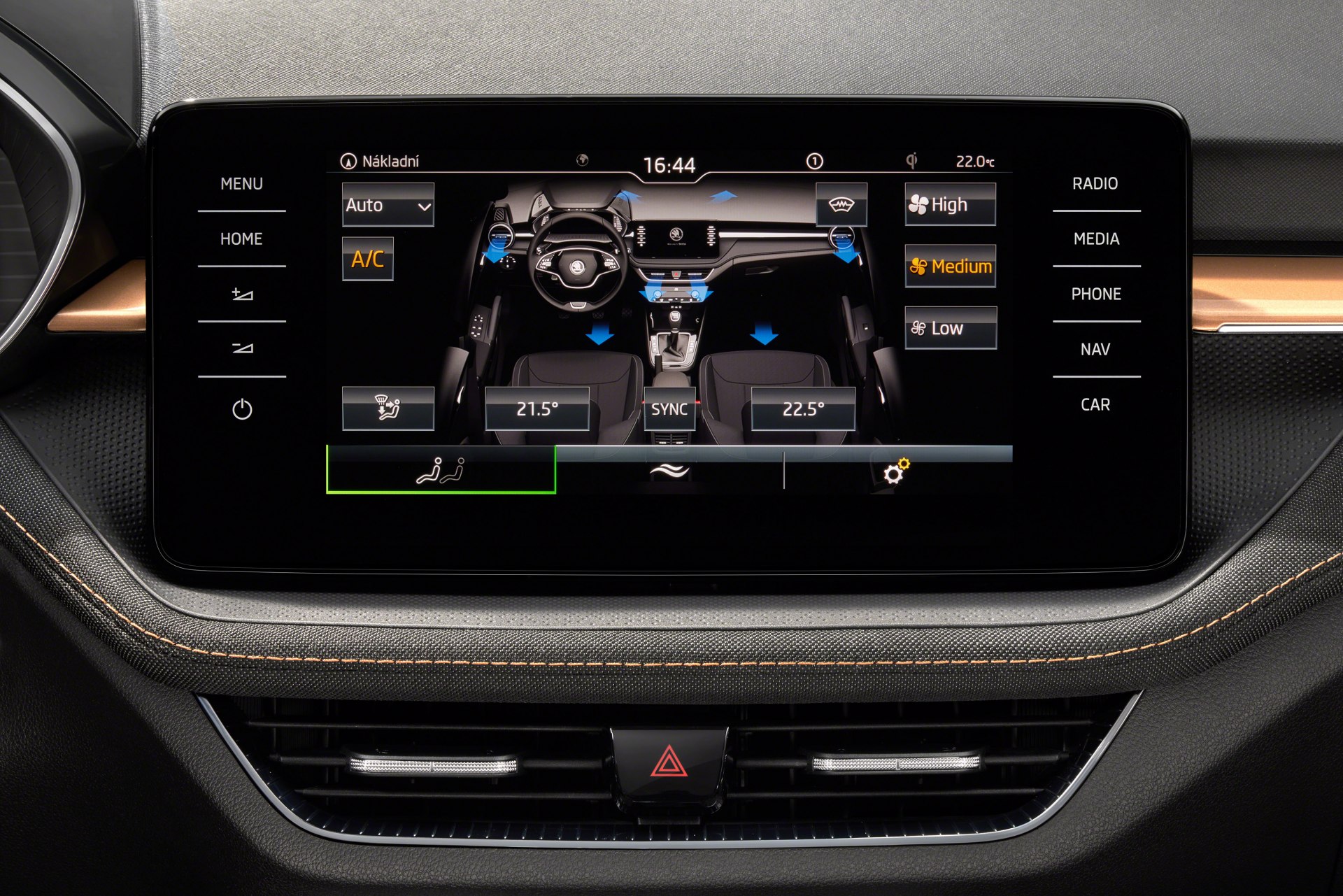 Škoda Fabia Interior official photo