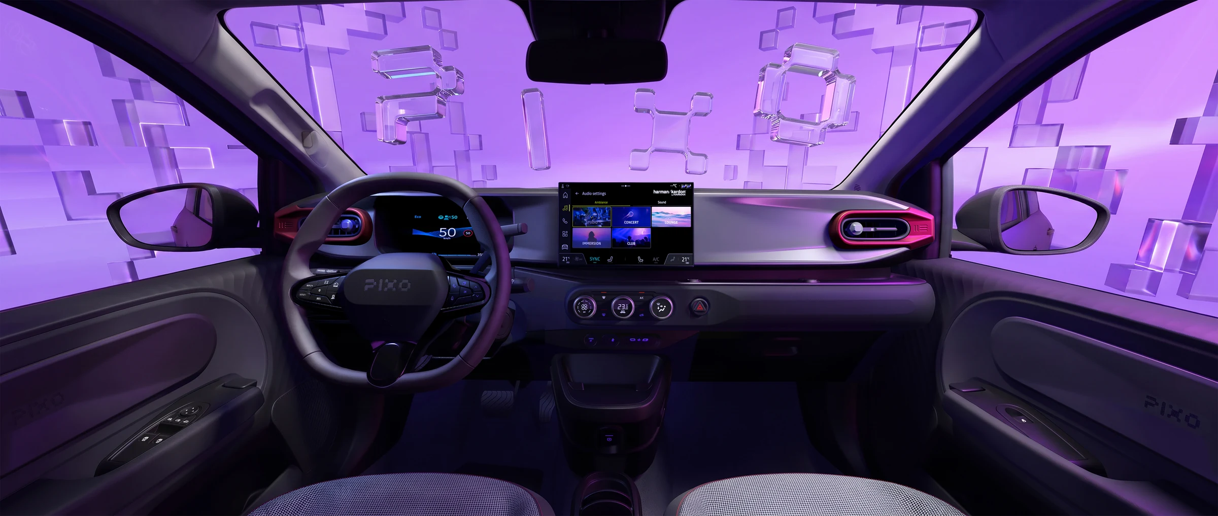 Nissan Pixo interior official photo 40