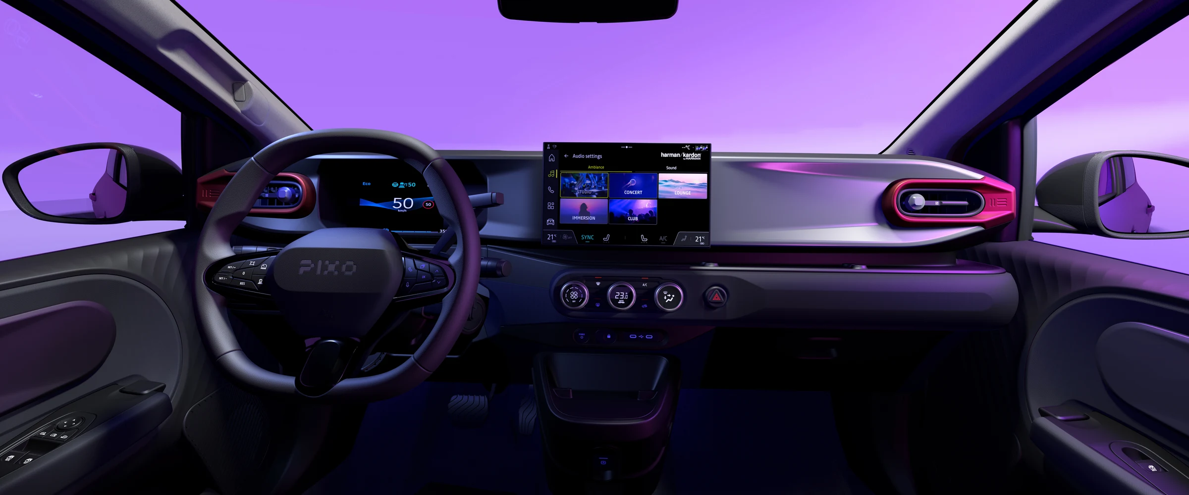 Nissan Pixo interior official photo 38