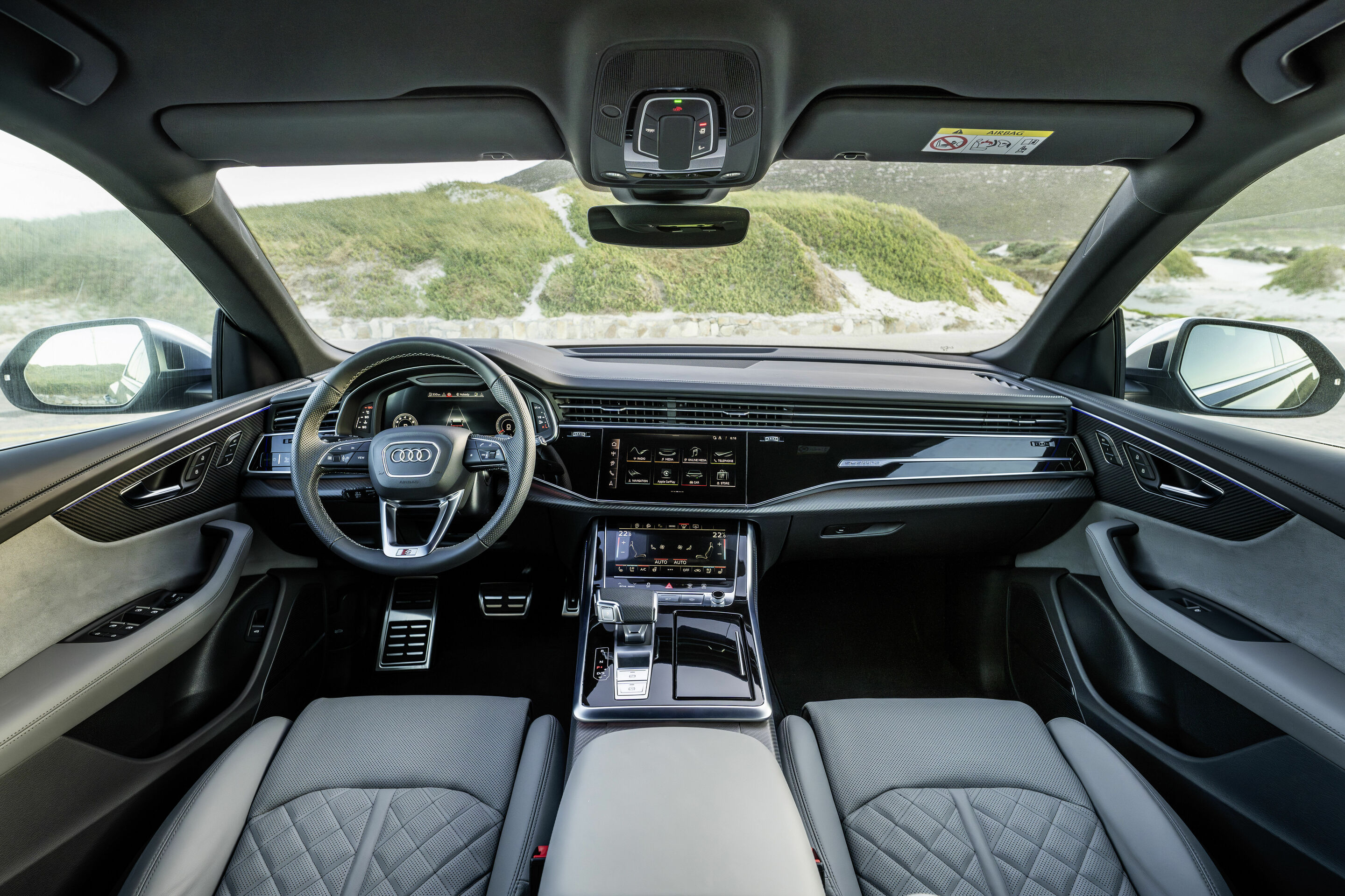 Audi SQ8 SUV interior and cockpit A235992