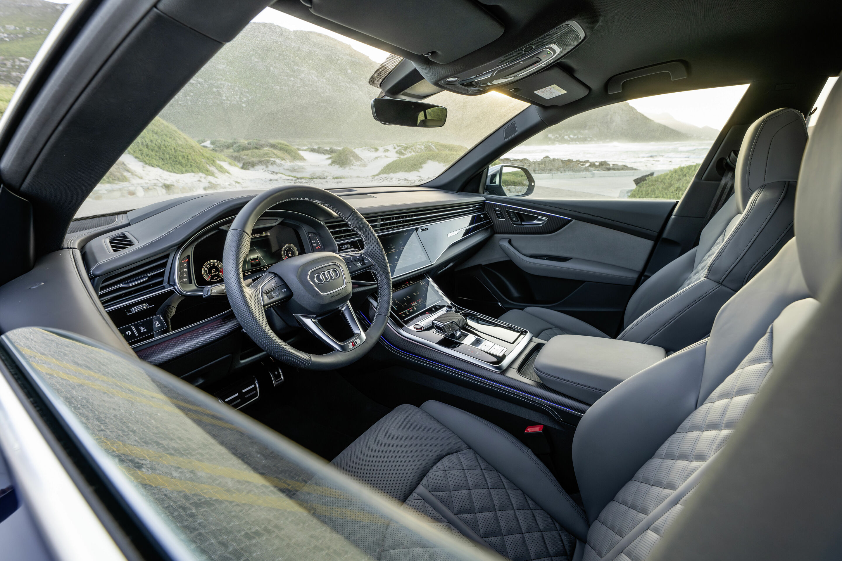Audi SQ8 SUV interior and cockpit A235991