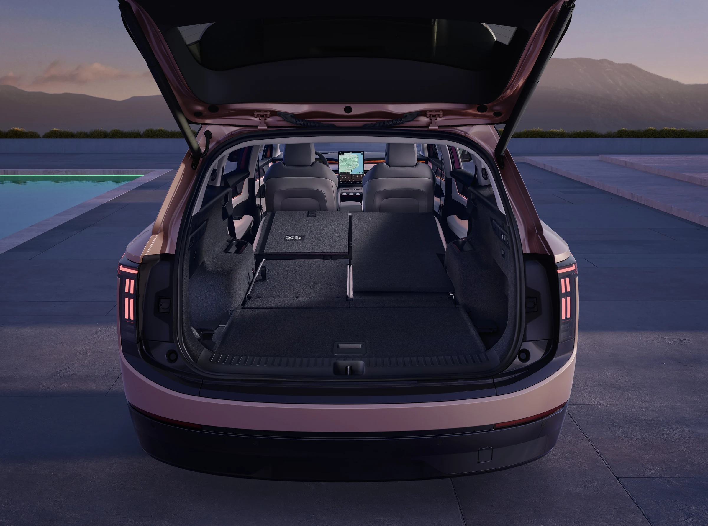 Skoda Peaq interior official photo 52