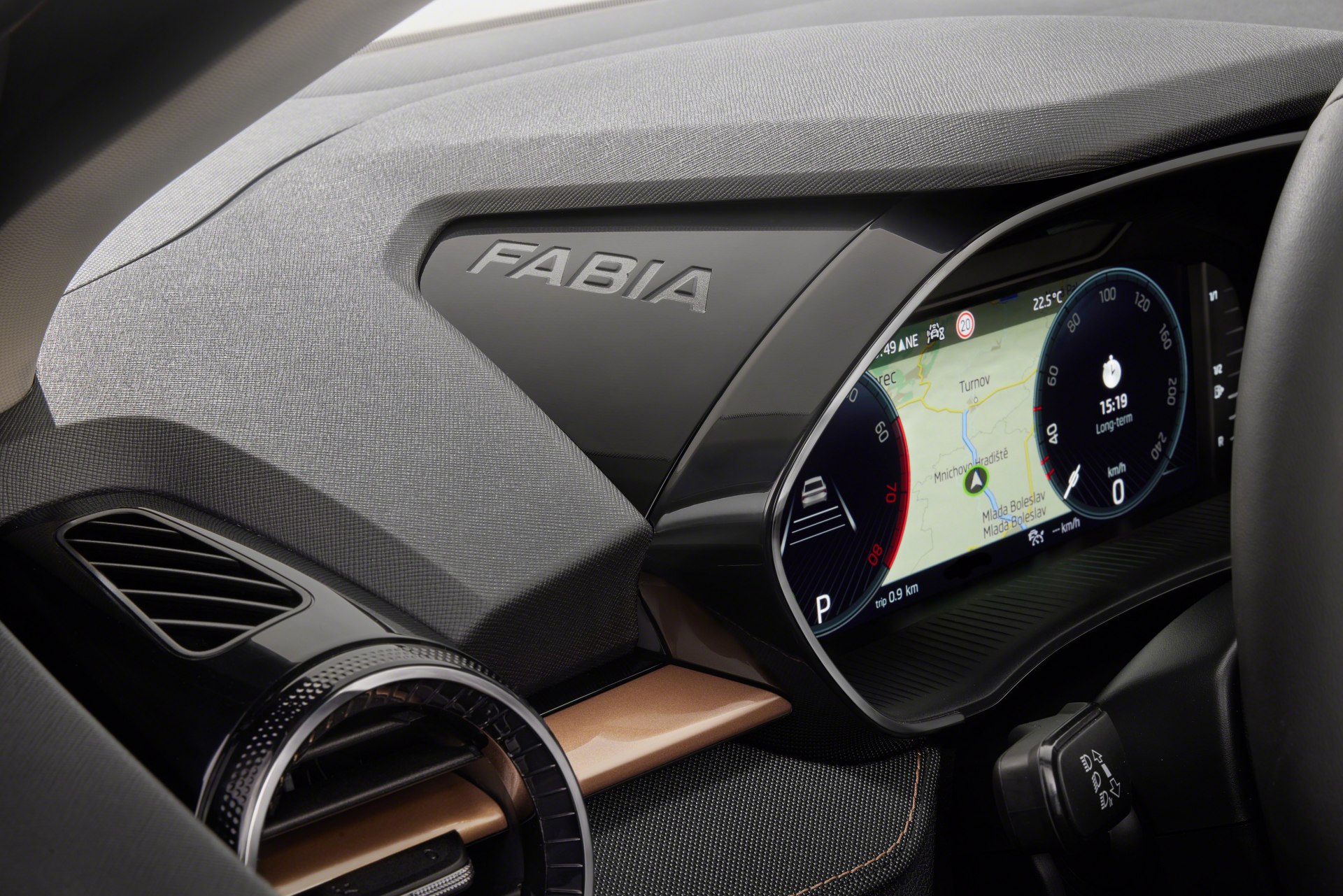 Škoda Fabia Interior official photo