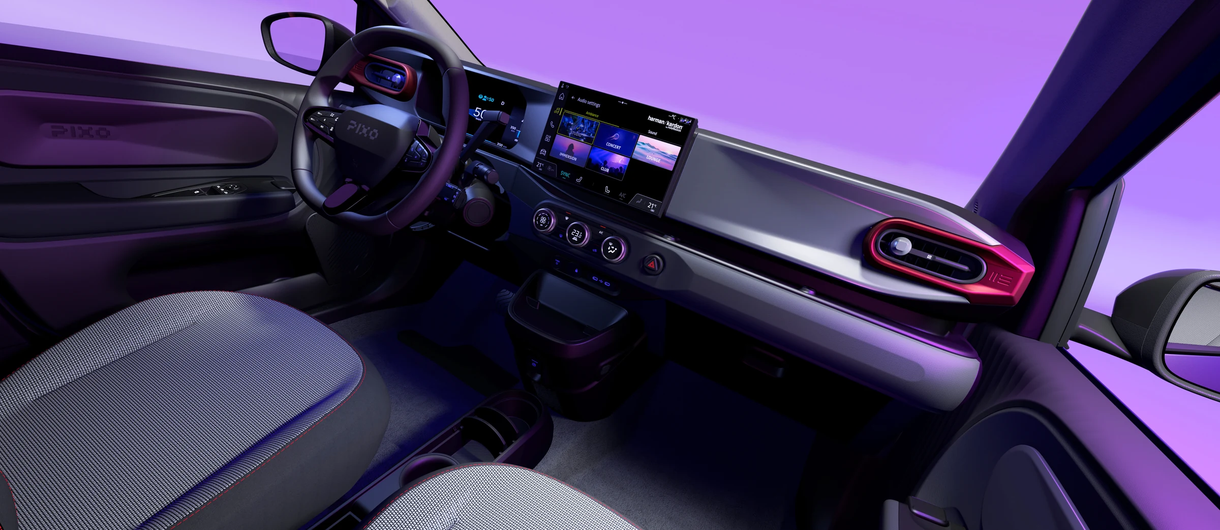 Nissan Pixo interior official photo 44