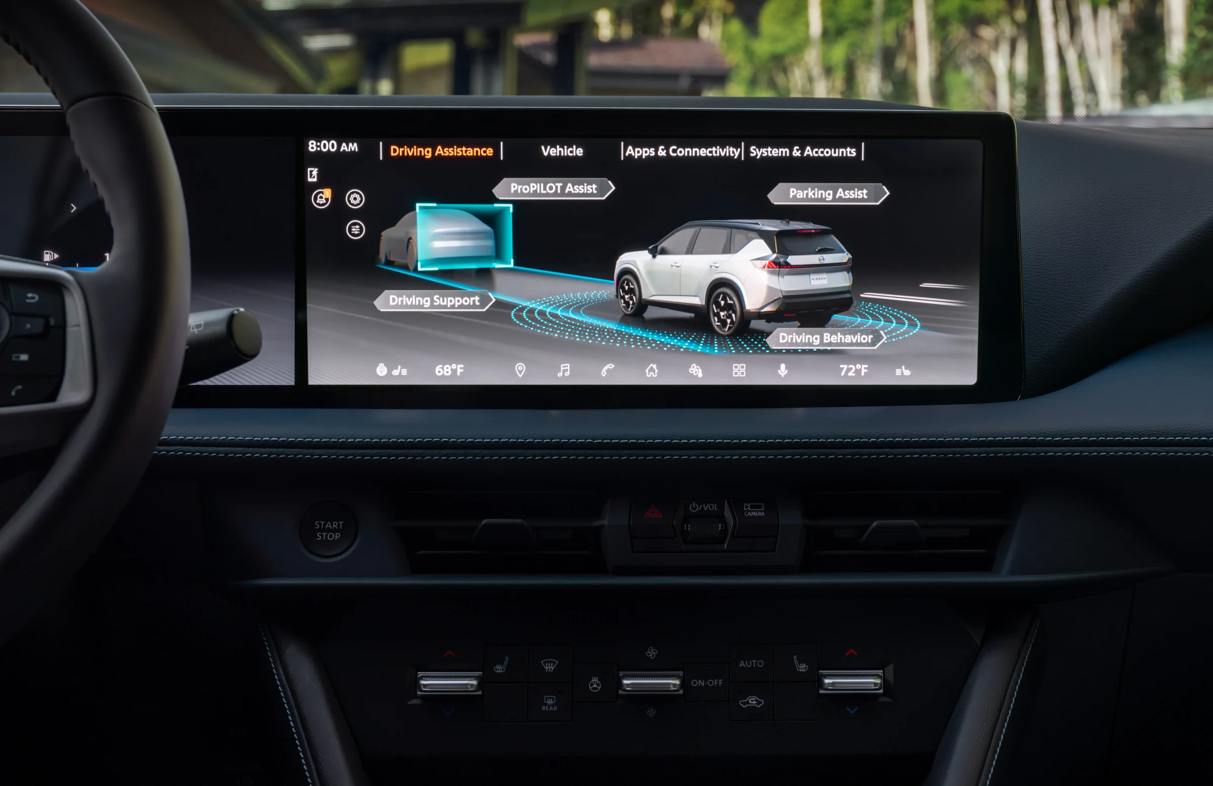 2027 Nissan Rogue Hybrid interior photo 10