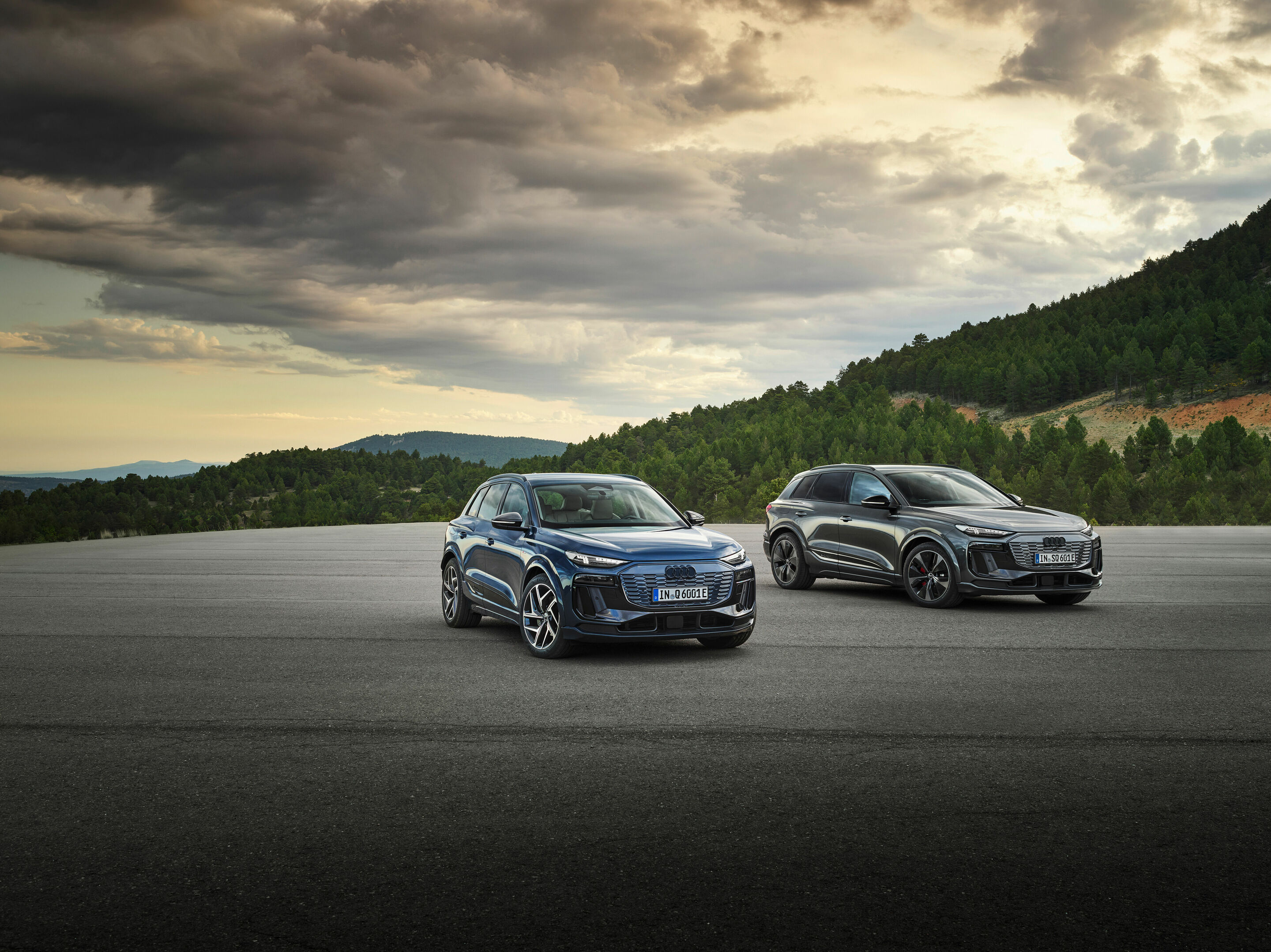 Audi Q6 e-tron Exterior official photo