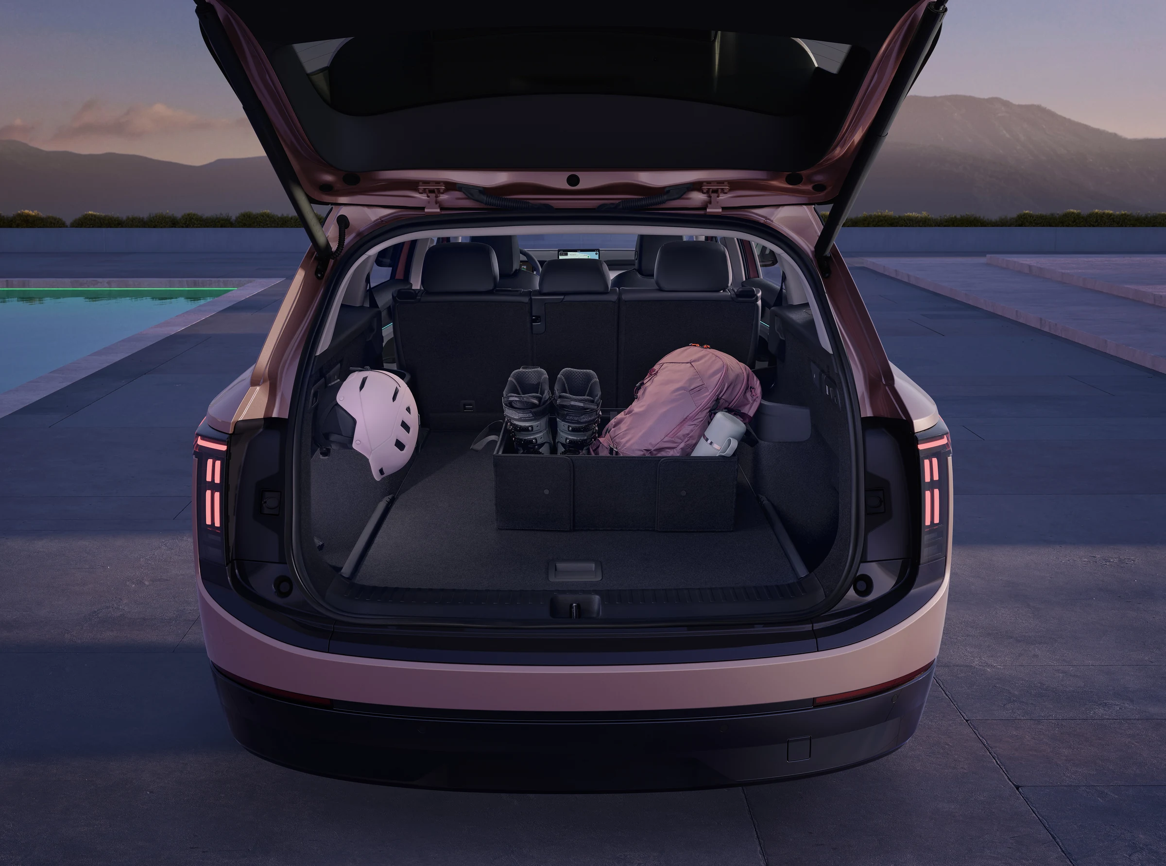 Skoda Peaq interior official photo 48