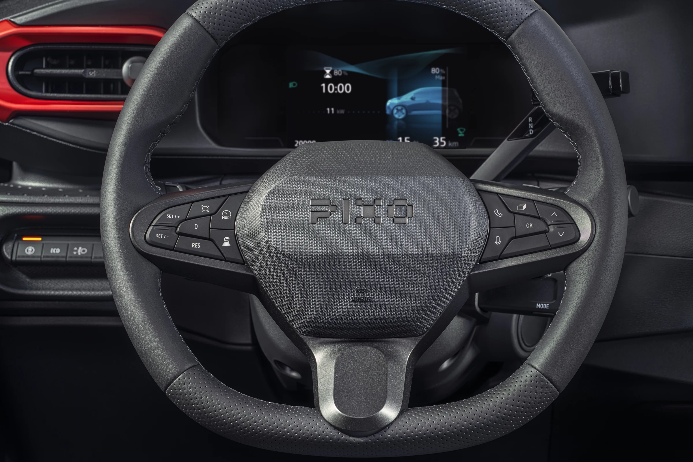 Nissan Pixo interior official photo 9