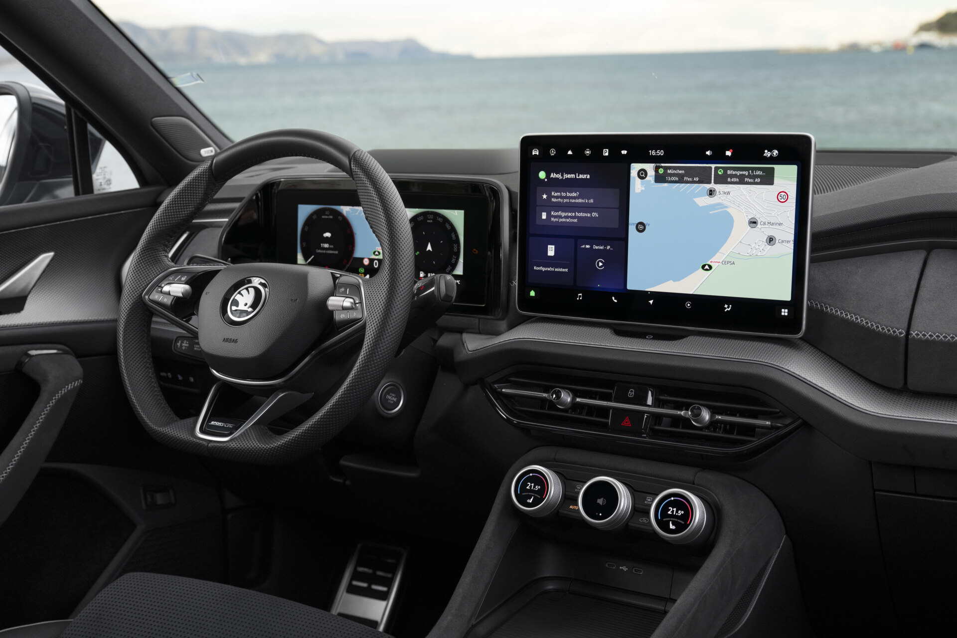 Škoda Kodiaq interior official photo