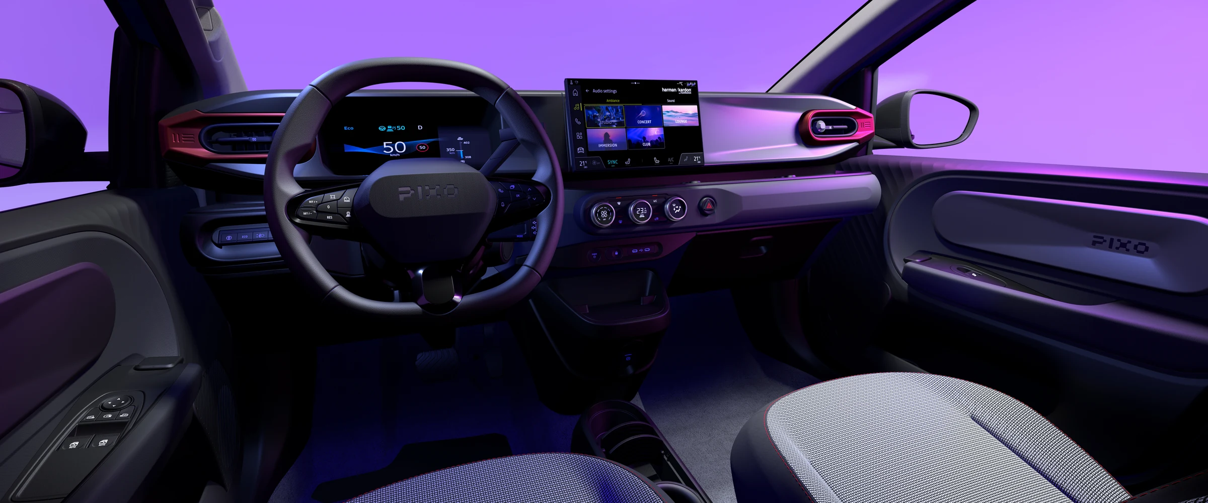 Nissan Pixo interior official photo 42