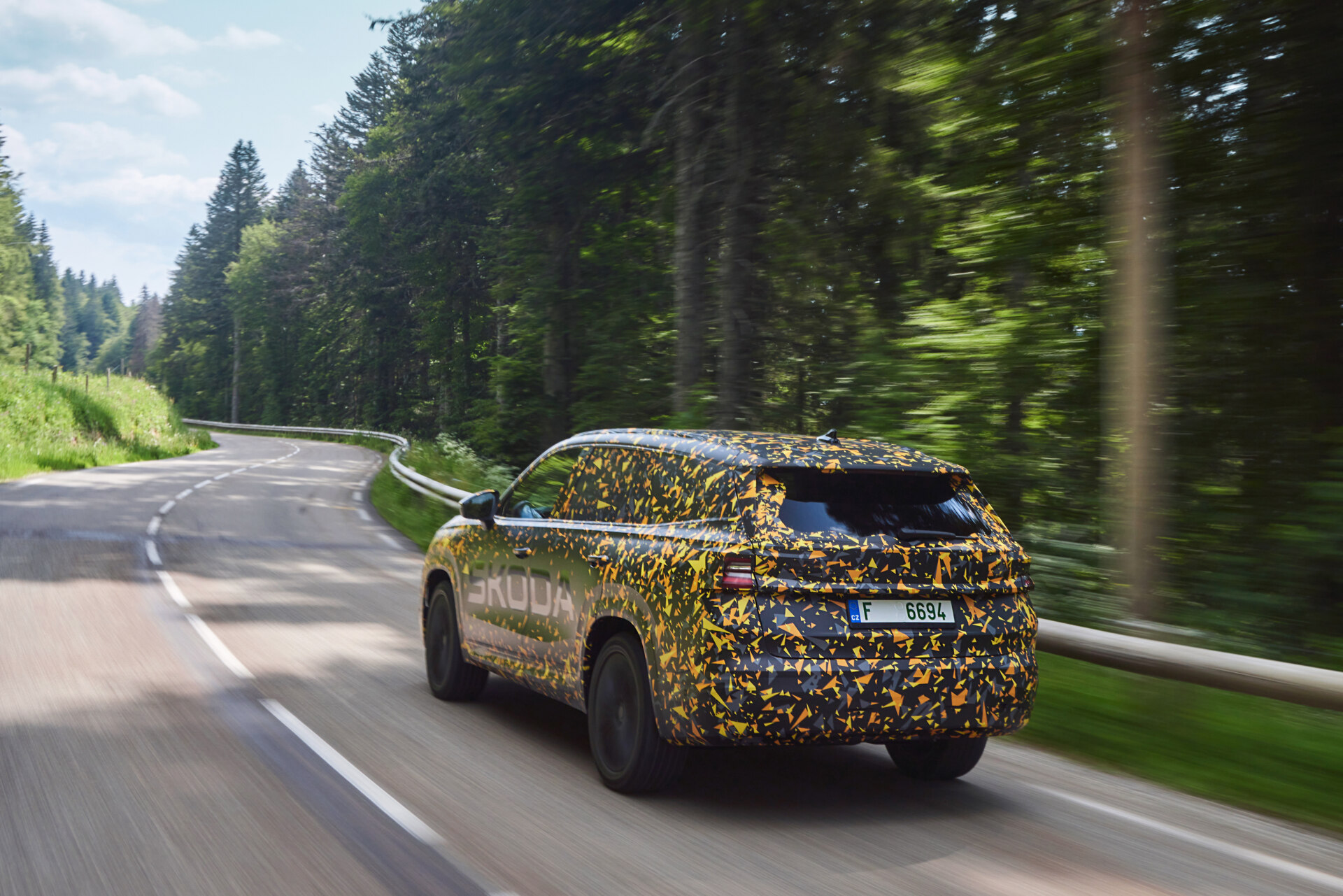 Škoda Kodiaq Powertrain & Charging official photo
