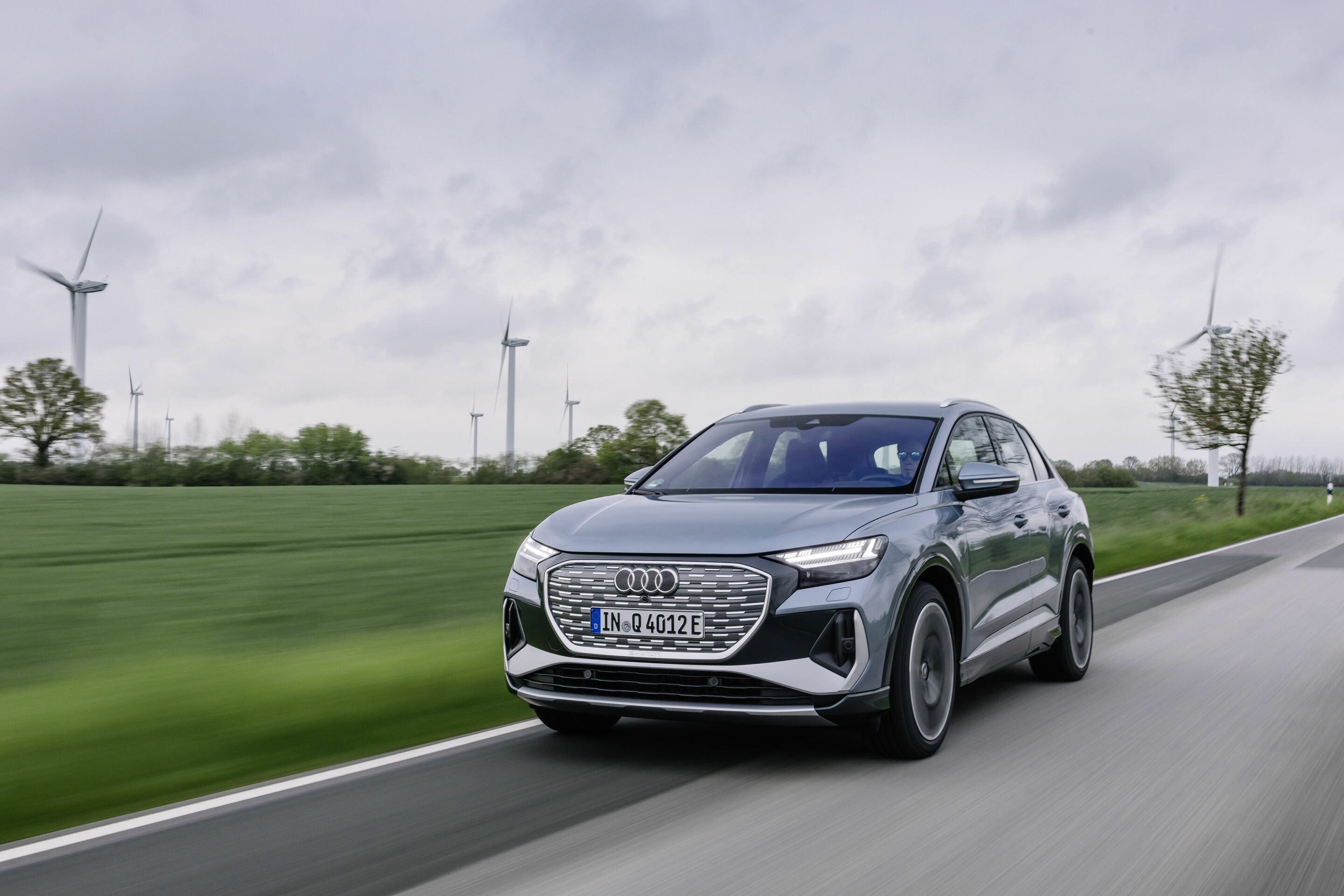 Audi Q4 e-tron Exterior official photo