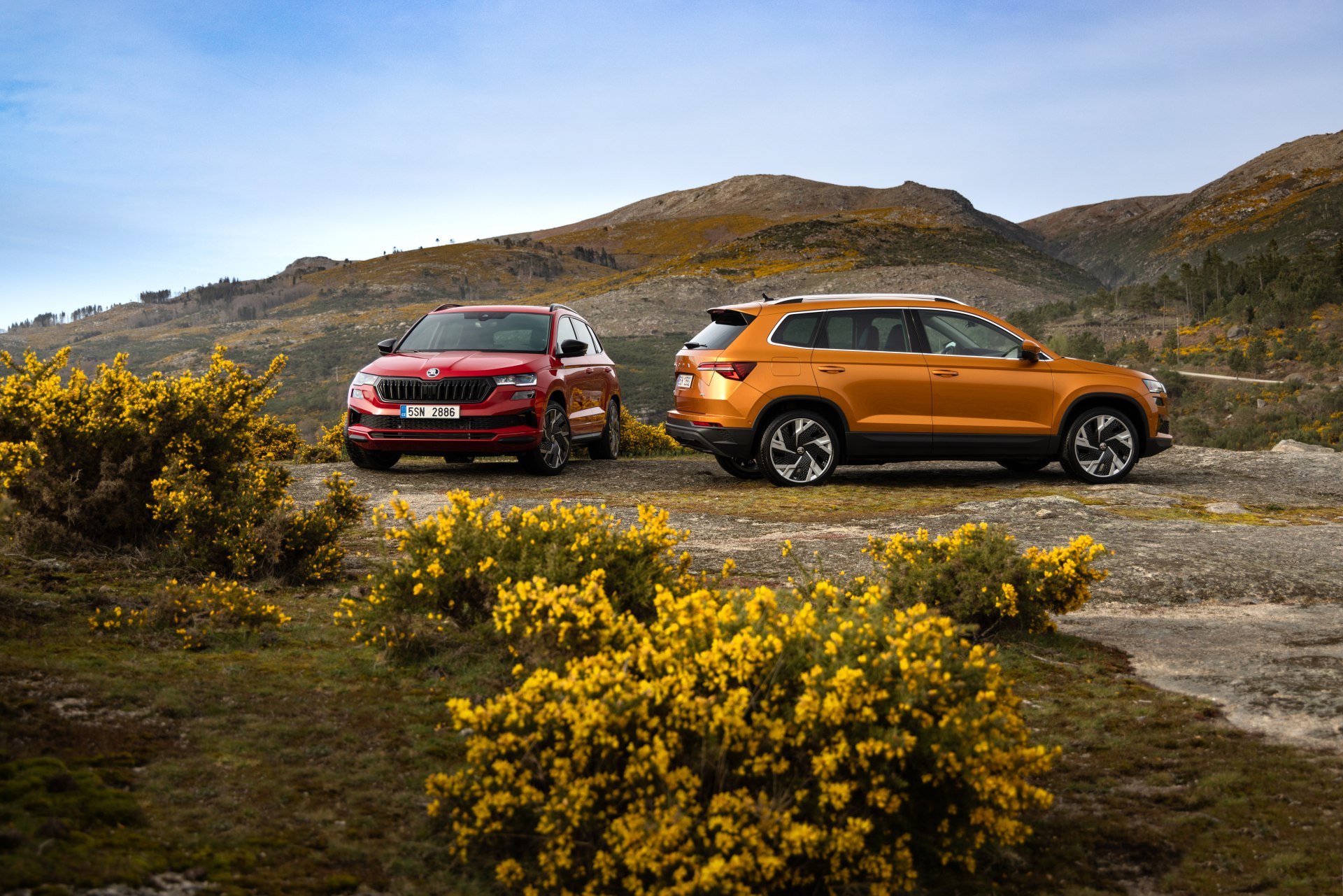Škoda Karoq Powertrain & Charging official photo