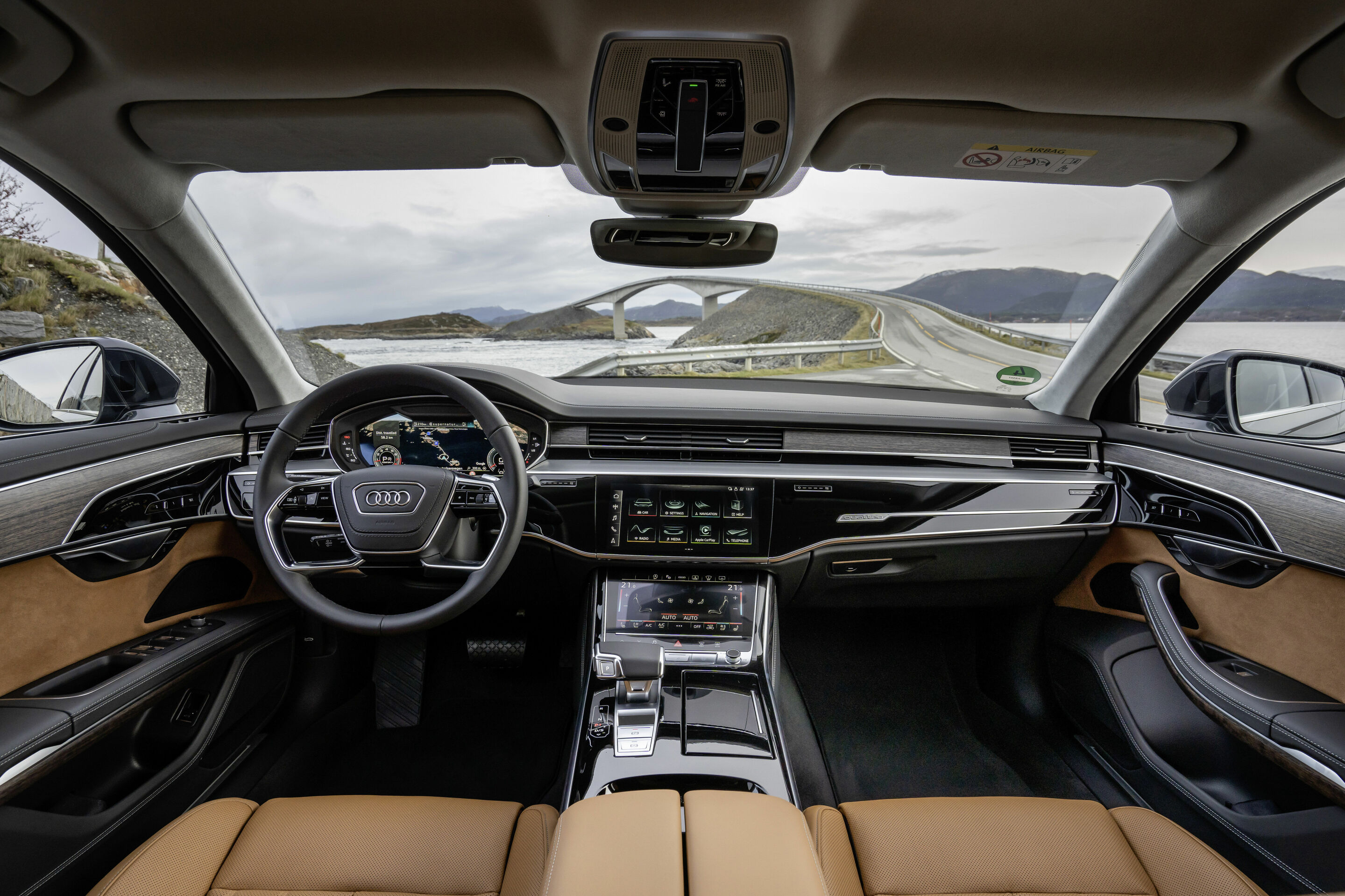 Audi A8 L interior and cockpit A218494