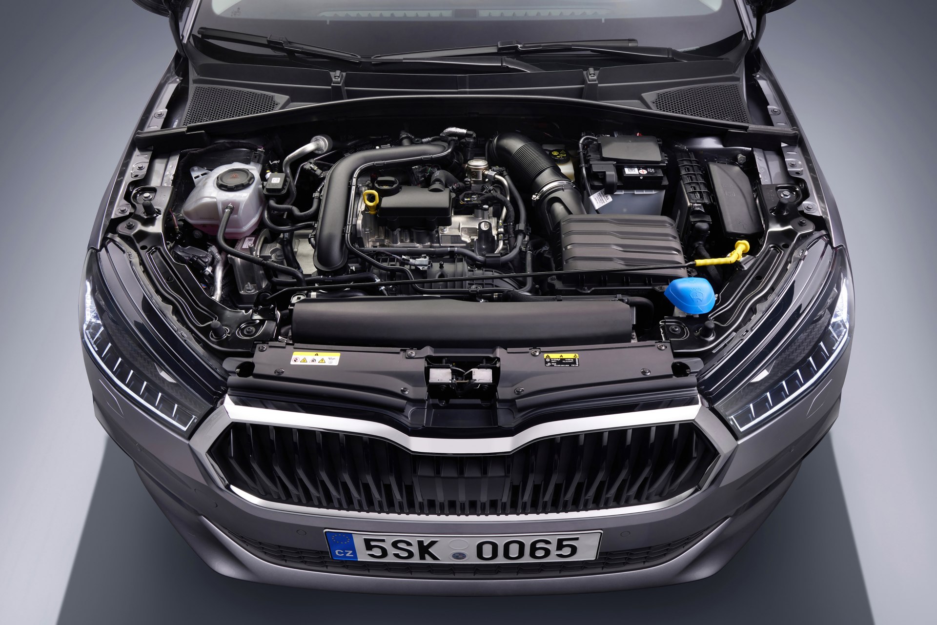 Škoda Fabia Powertrain & Charging official photo
