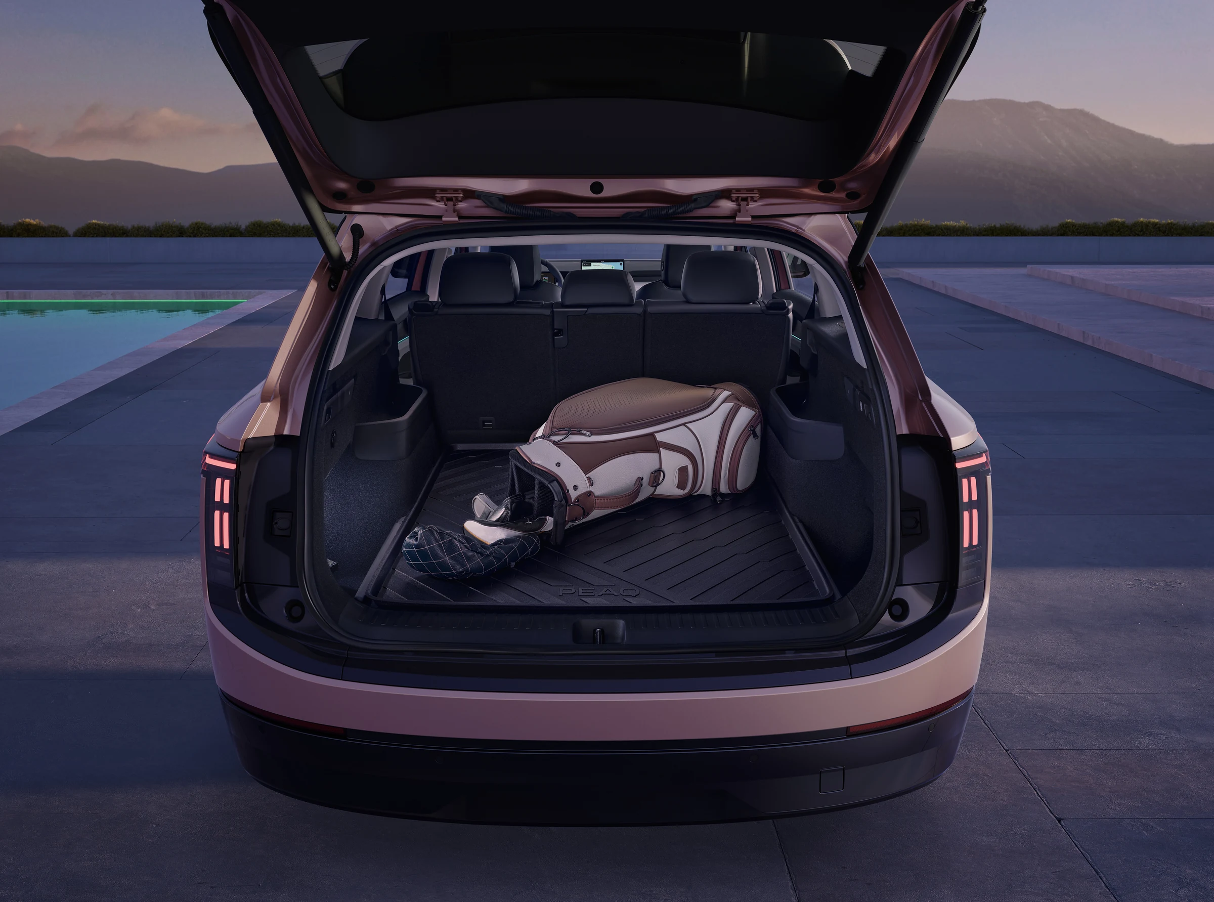 Skoda Peaq interior official photo 51