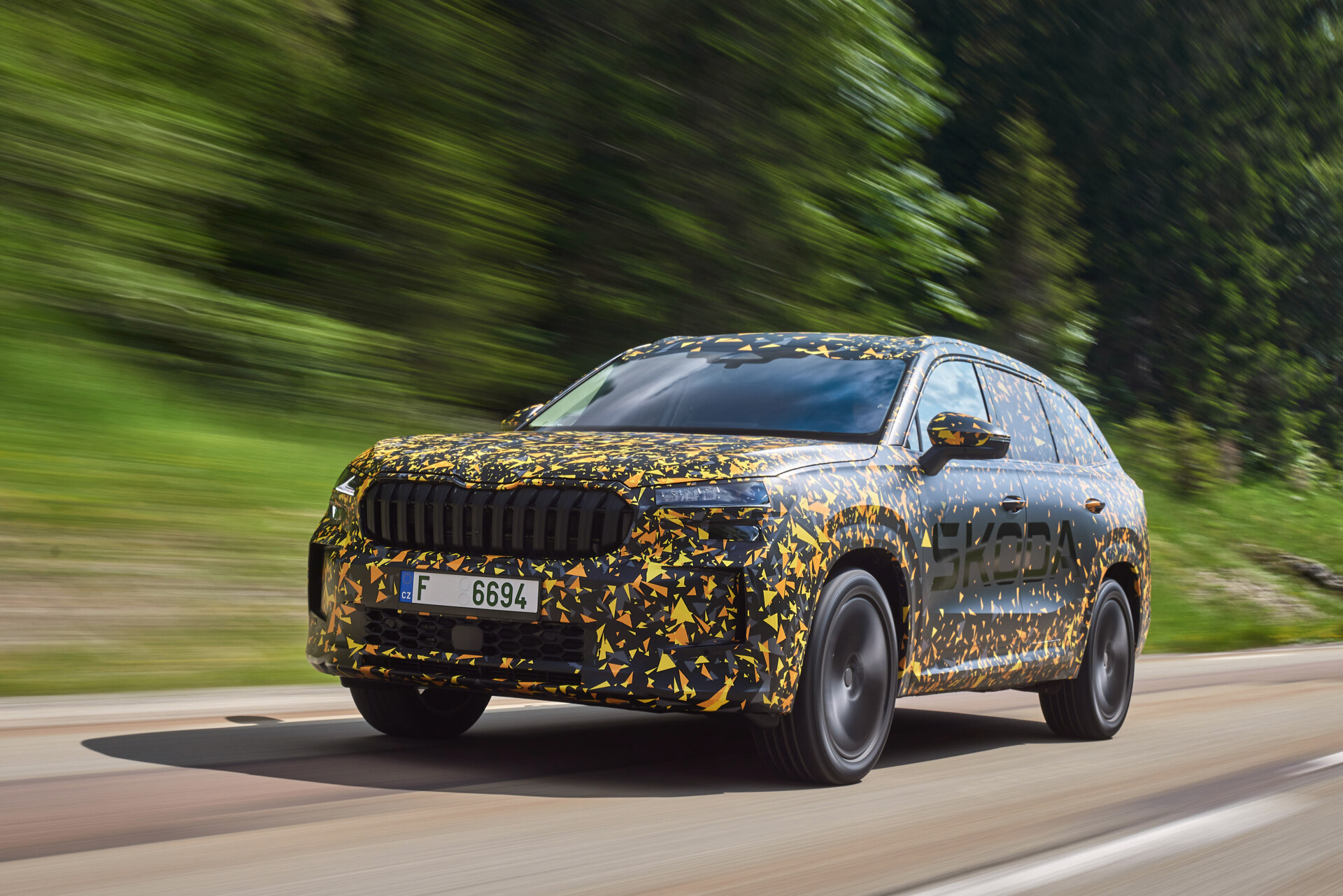 Škoda Kodiaq Interior official photo