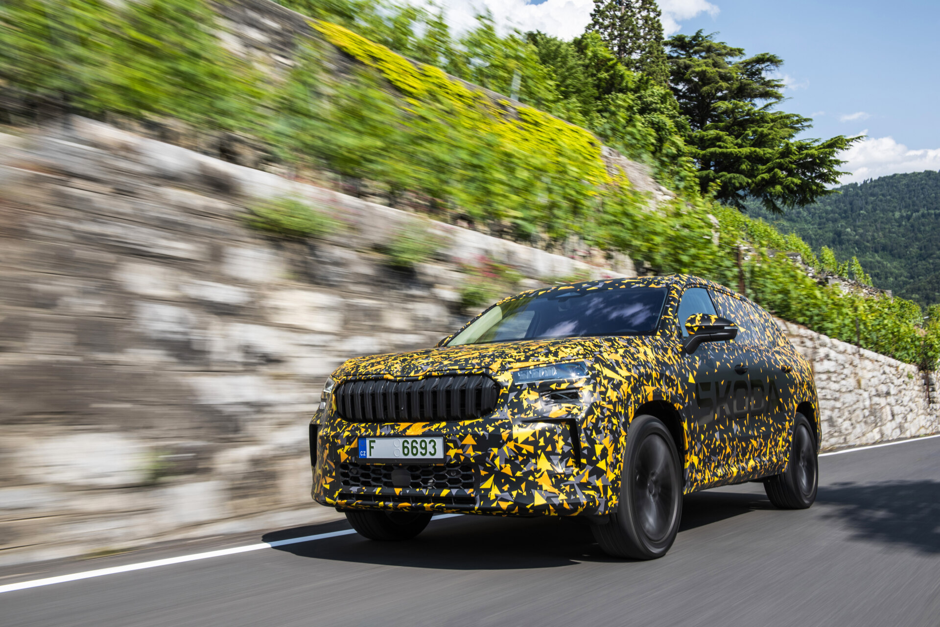 Škoda Kodiaq Powertrain & Charging official photo