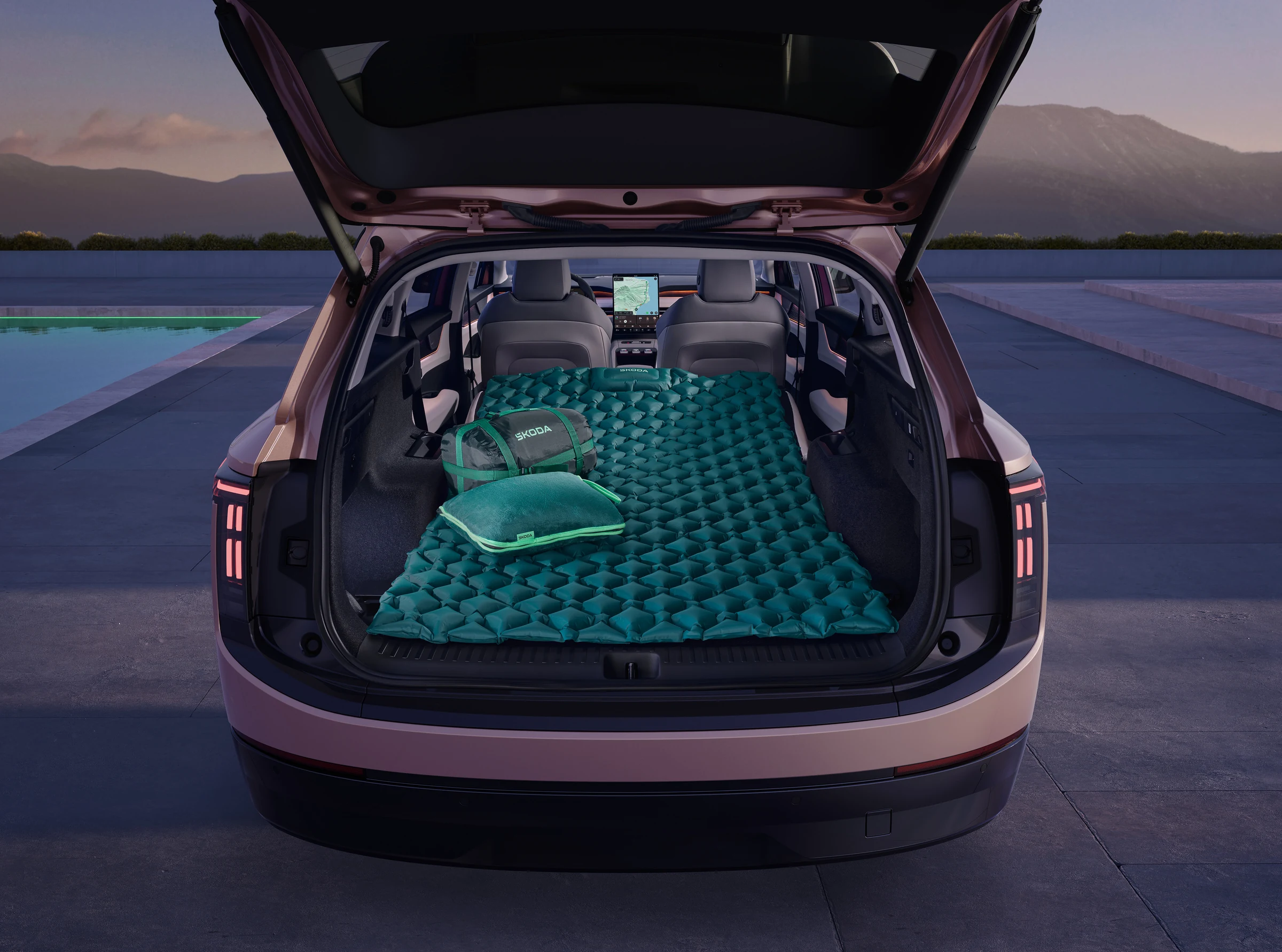 Skoda Peaq interior official photo 53