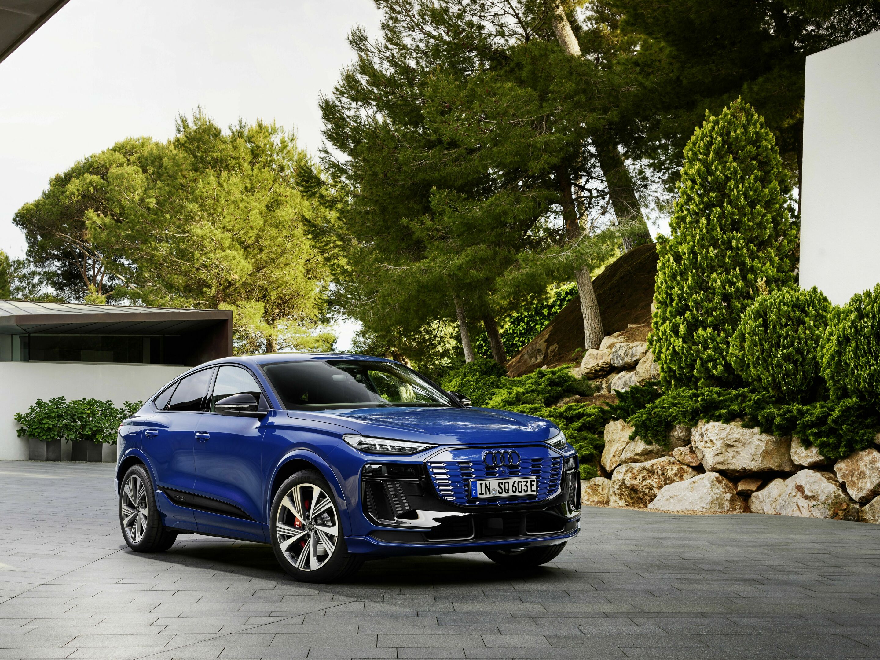 Audi Q6 e-tron Exterior official photo