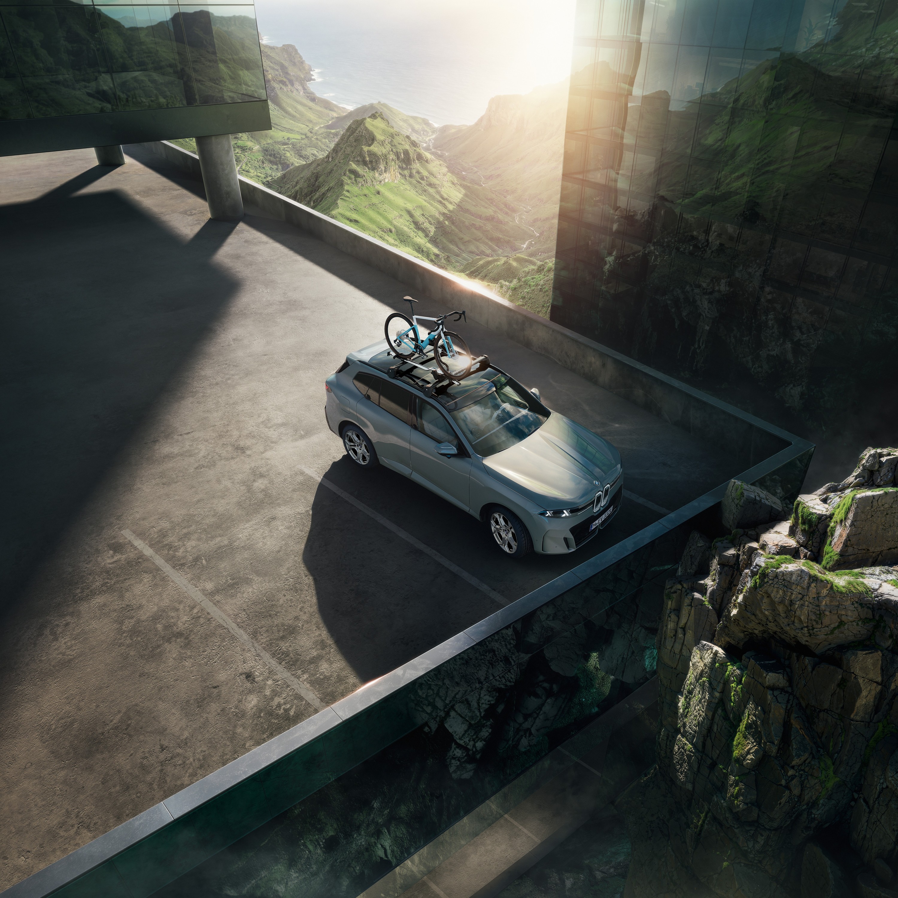 BMW iX driving P90654133