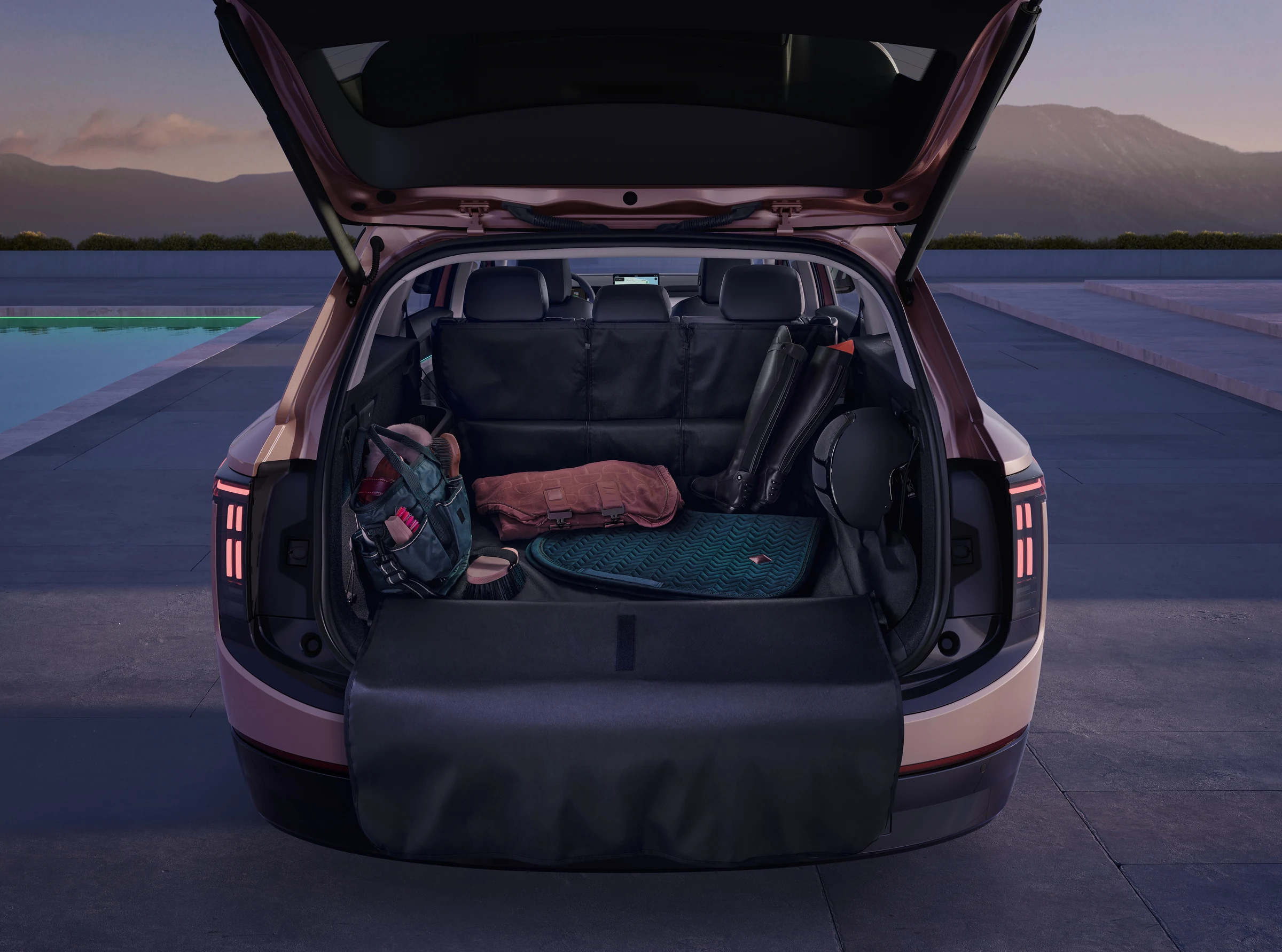 Skoda Peaq interior official photo 50