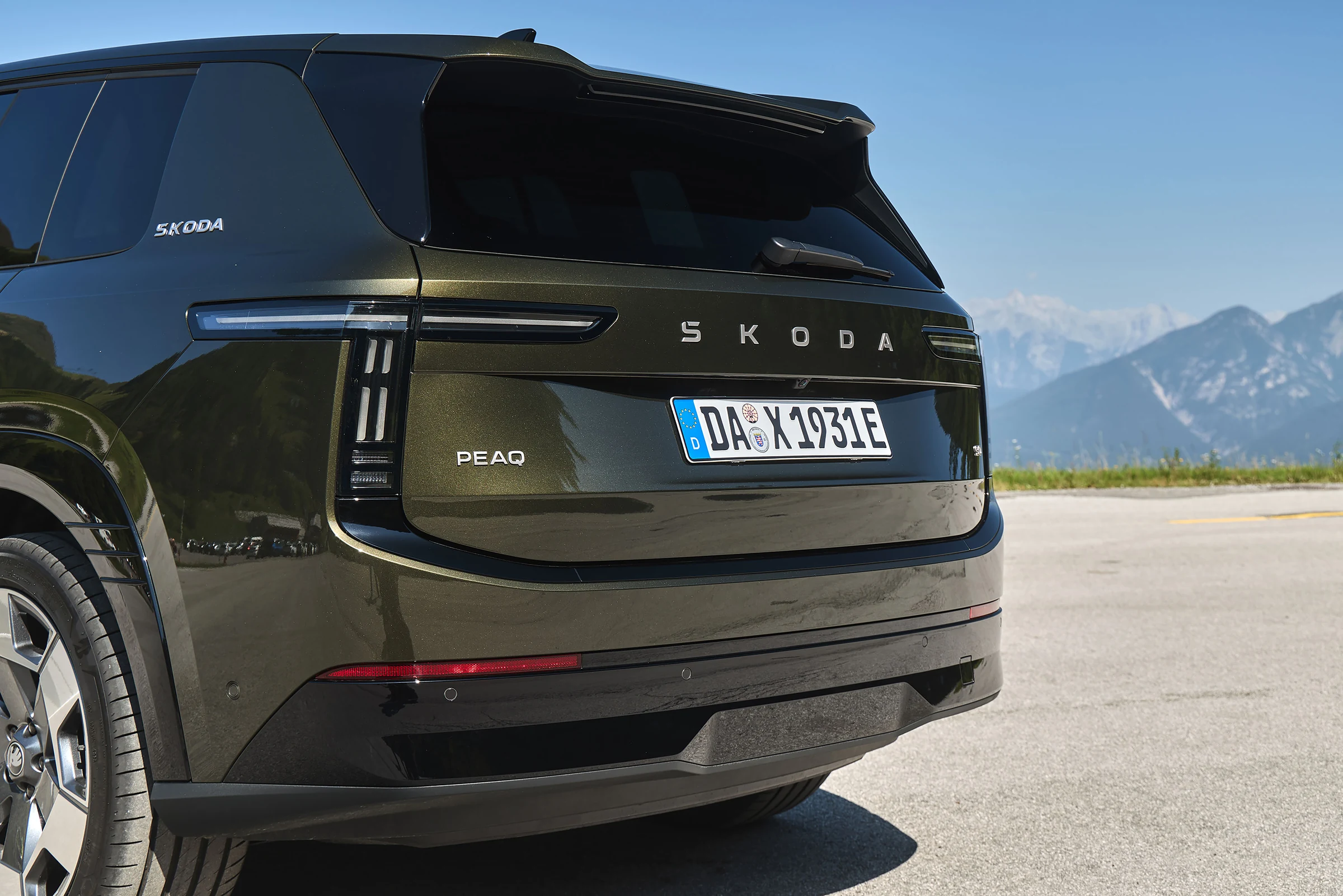 Skoda Peaq close-up details official photo 13