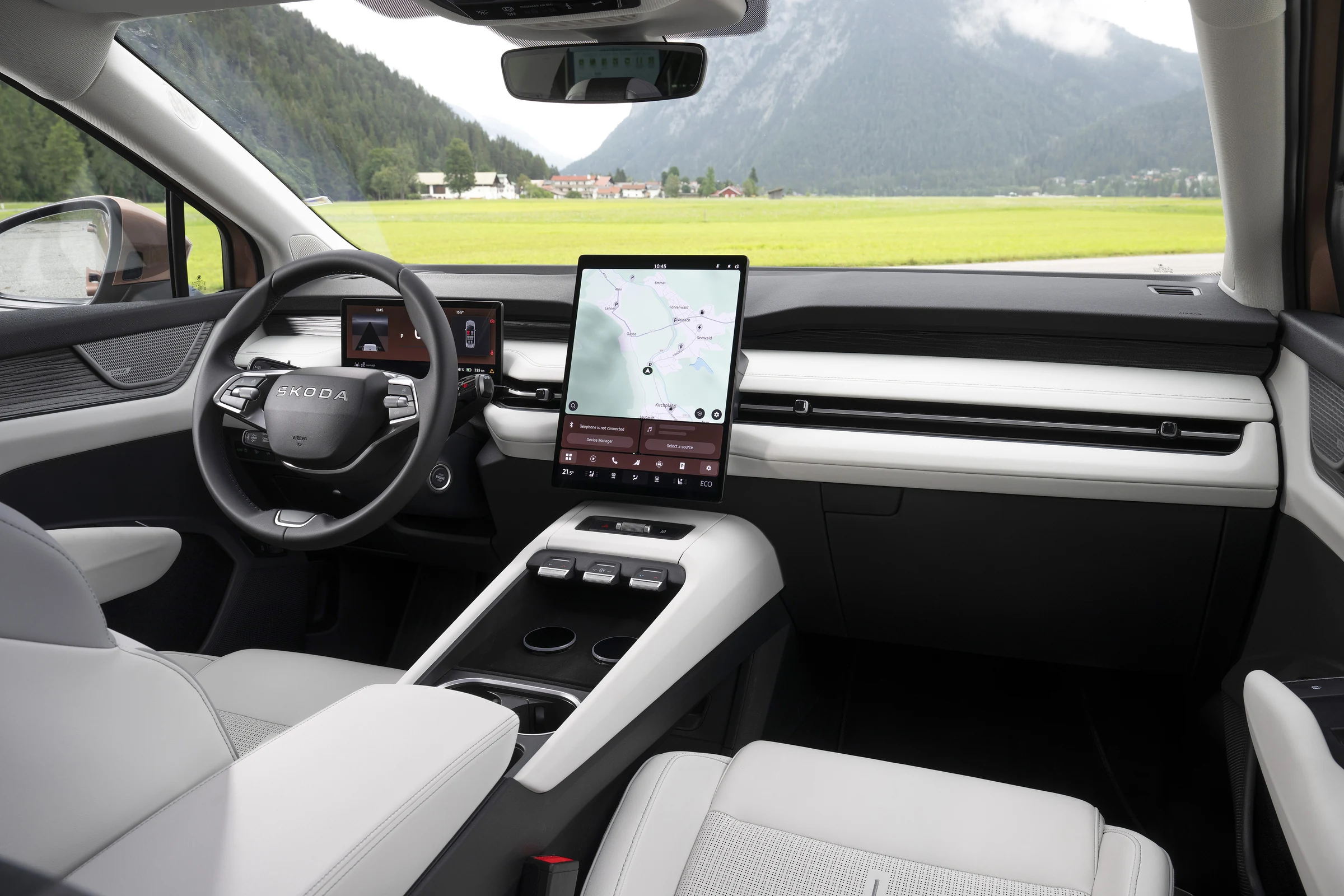 Skoda Peaq interior official photo 3